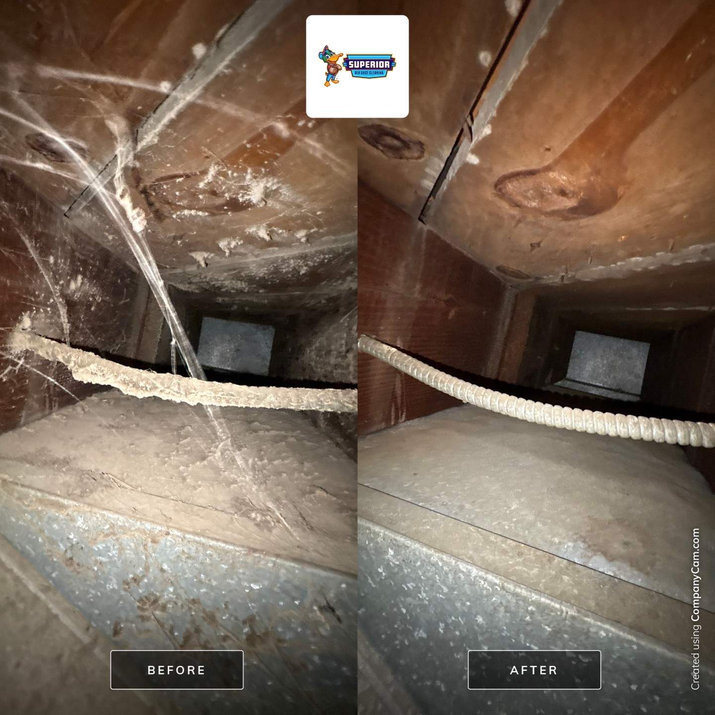 Air Duct Cleaning With a Vacuum Truck in Rochester, PA by Superior Air Duct Cleaning