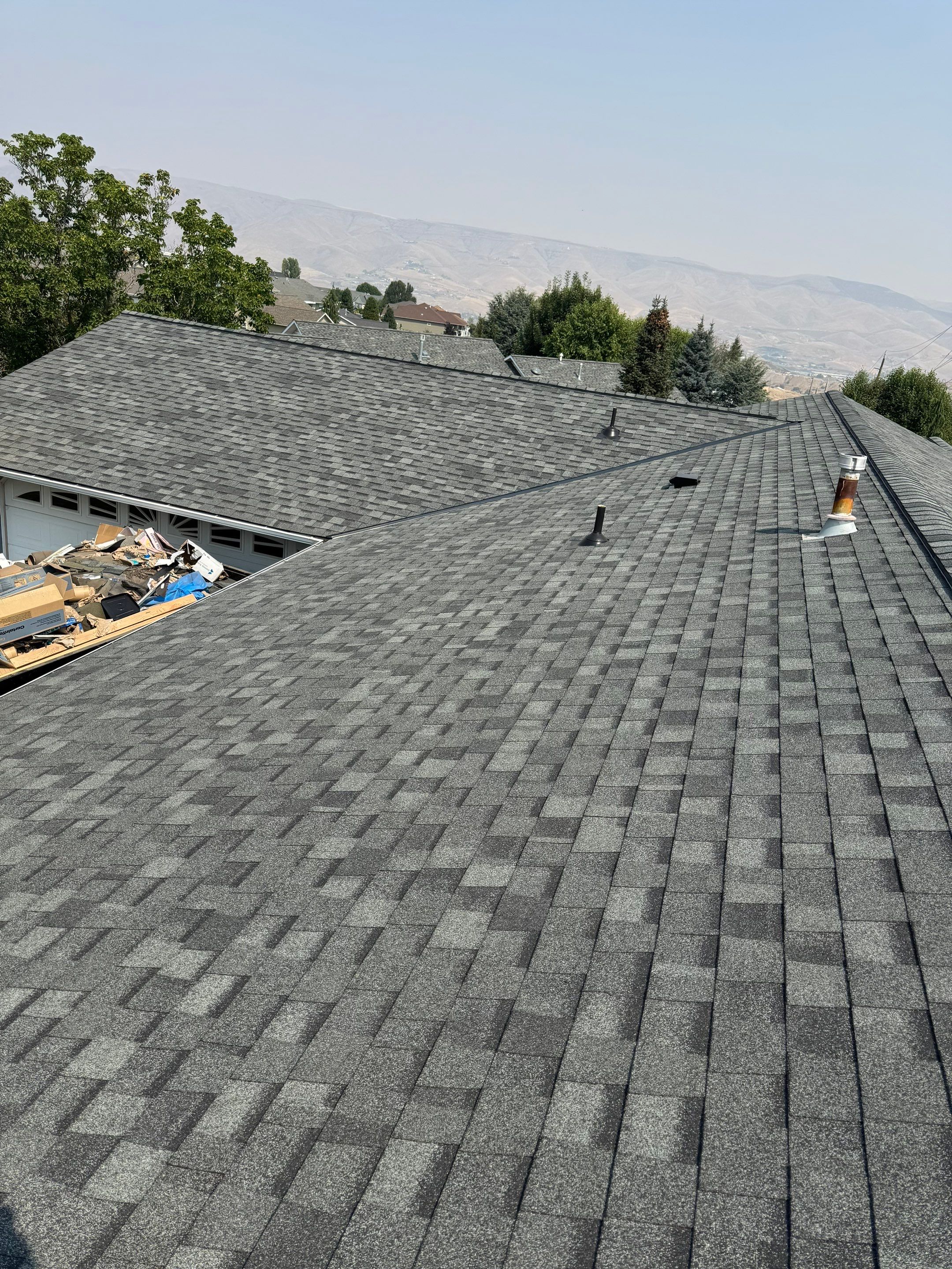 Residential Roof Replacement with CertainTeed Landmark Shingles in Lewiston by Alpine Roofing