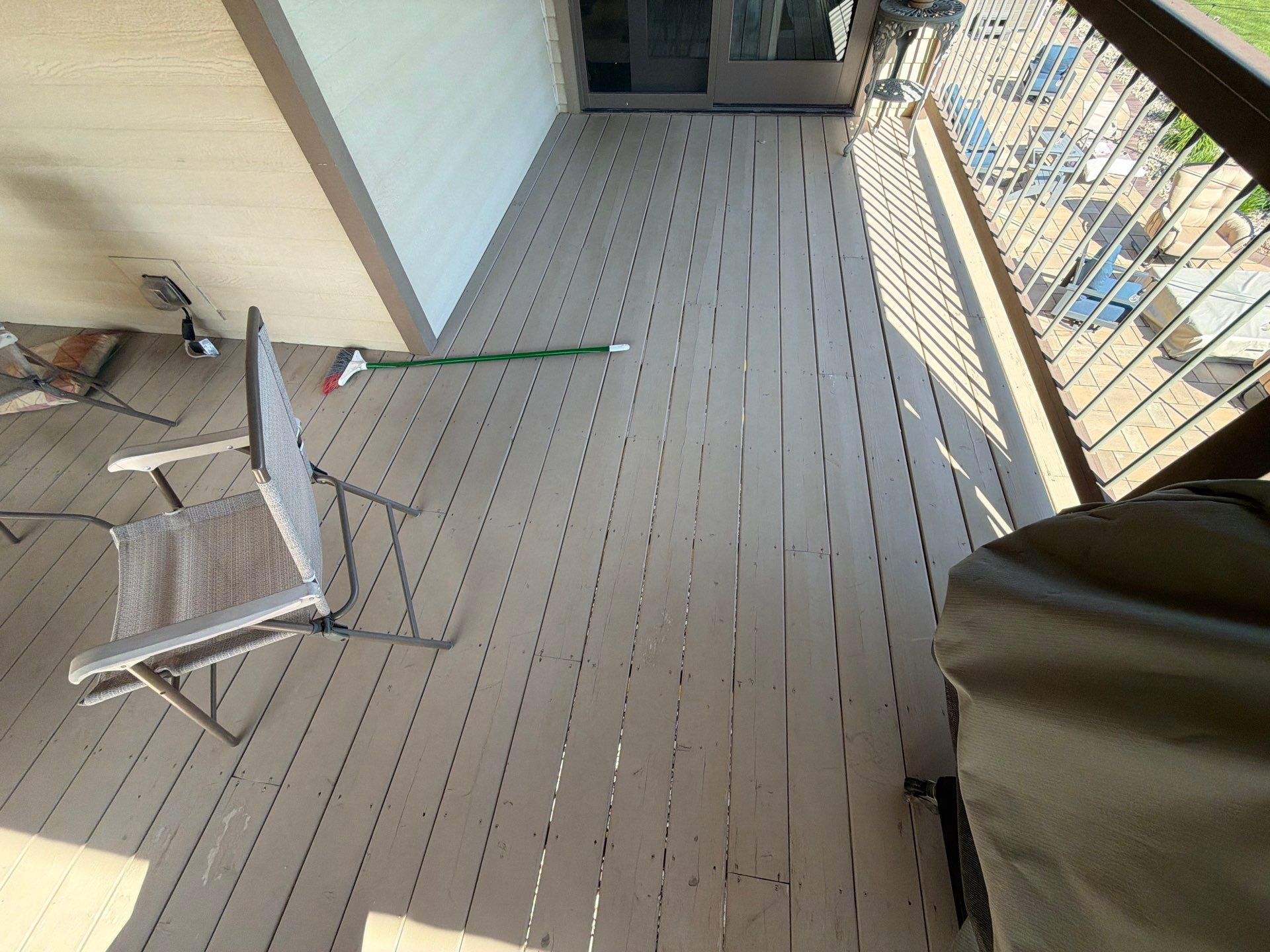 Sioux Falls Exterior Refresh and Multi-Level Deck Maintenance by Select Painting, Coatings & Garage Cabinets