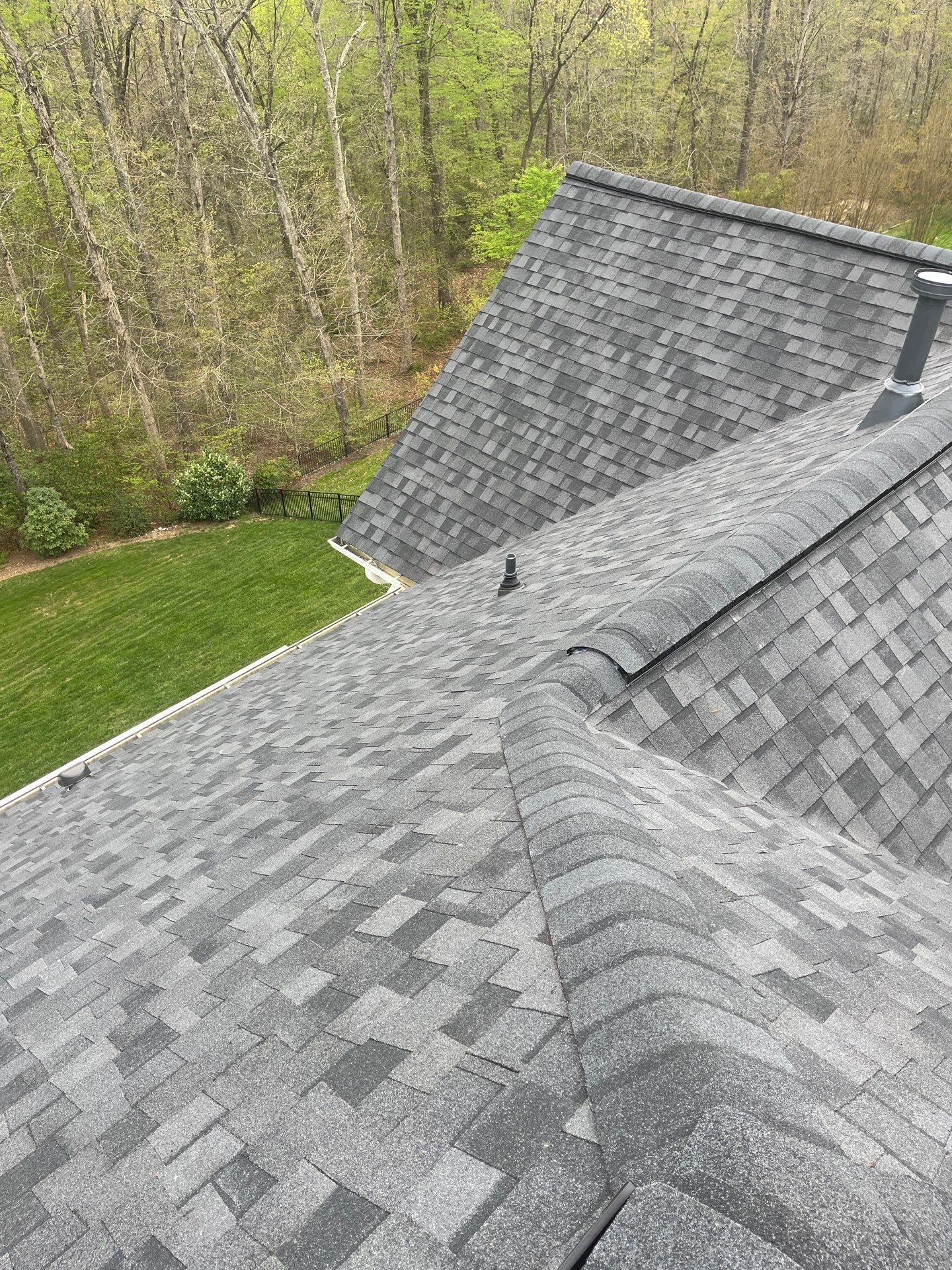 Springfield: CertainTeed Landmark Pro Designer Shingles in Max Def Moire Black by RM Banning, Inc.