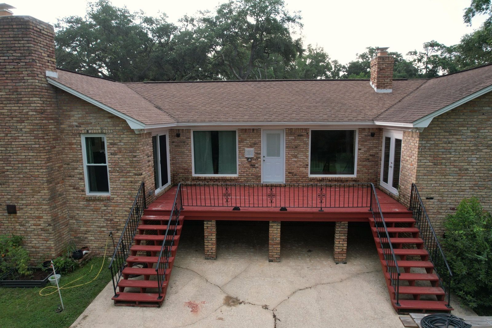 Screen Room w/Deck in Milton by Titan Sunrooms