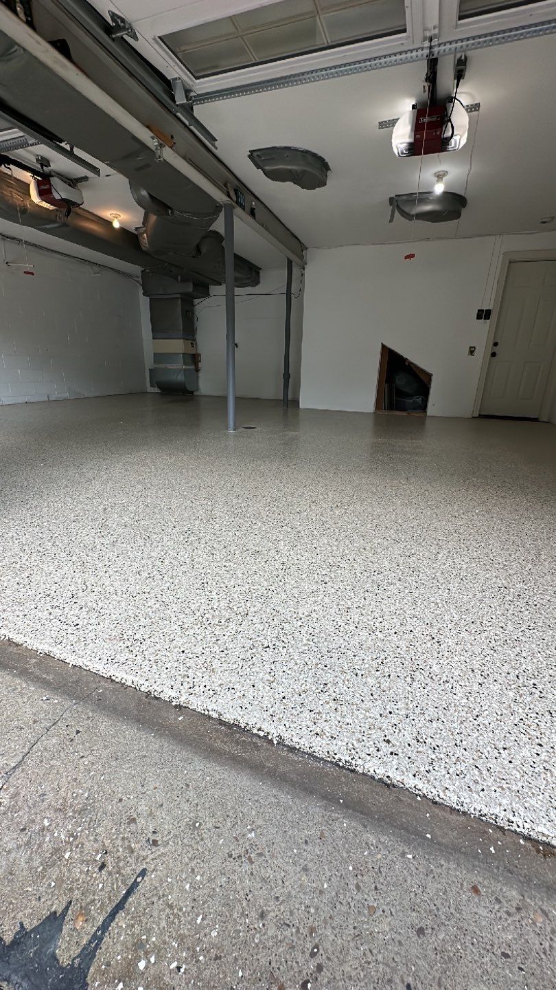 Porch, steps and Garage Project in Crafton by Floors in a Day, Inc