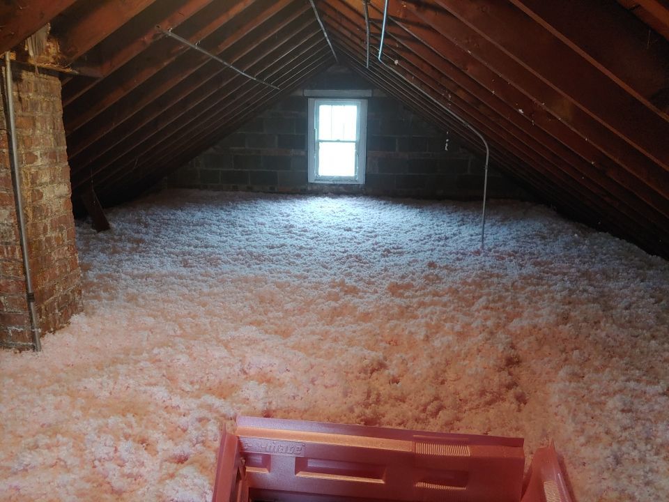 Blown-In Attic Insulation by Kraz Construction