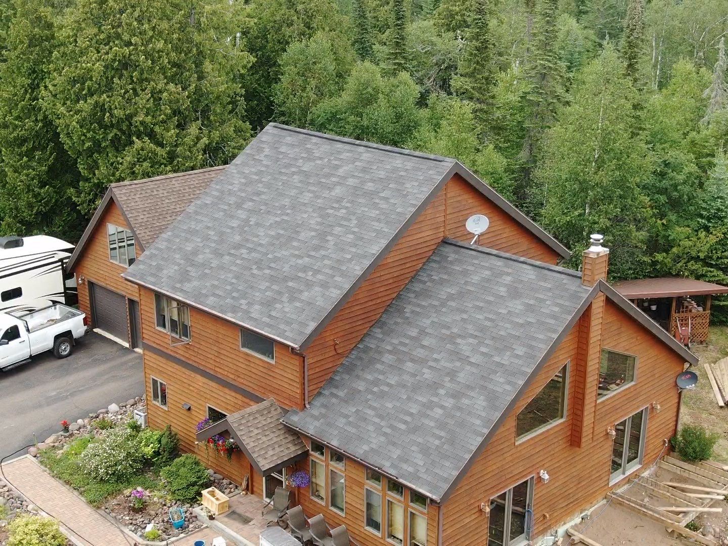 Residential Roofing Installation using GAF shingles by Rhino Roofing LLC