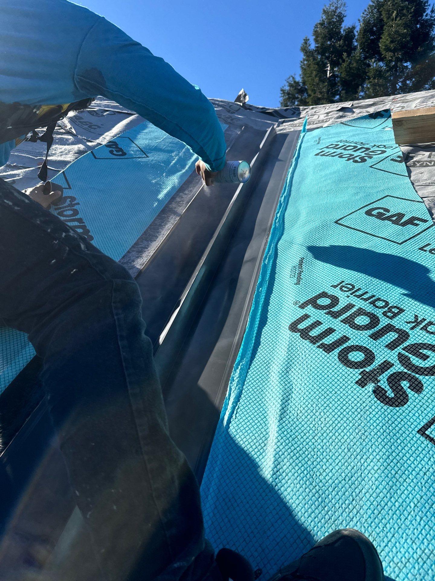 Residential Roofing Installation using Slate by Acker Roofing