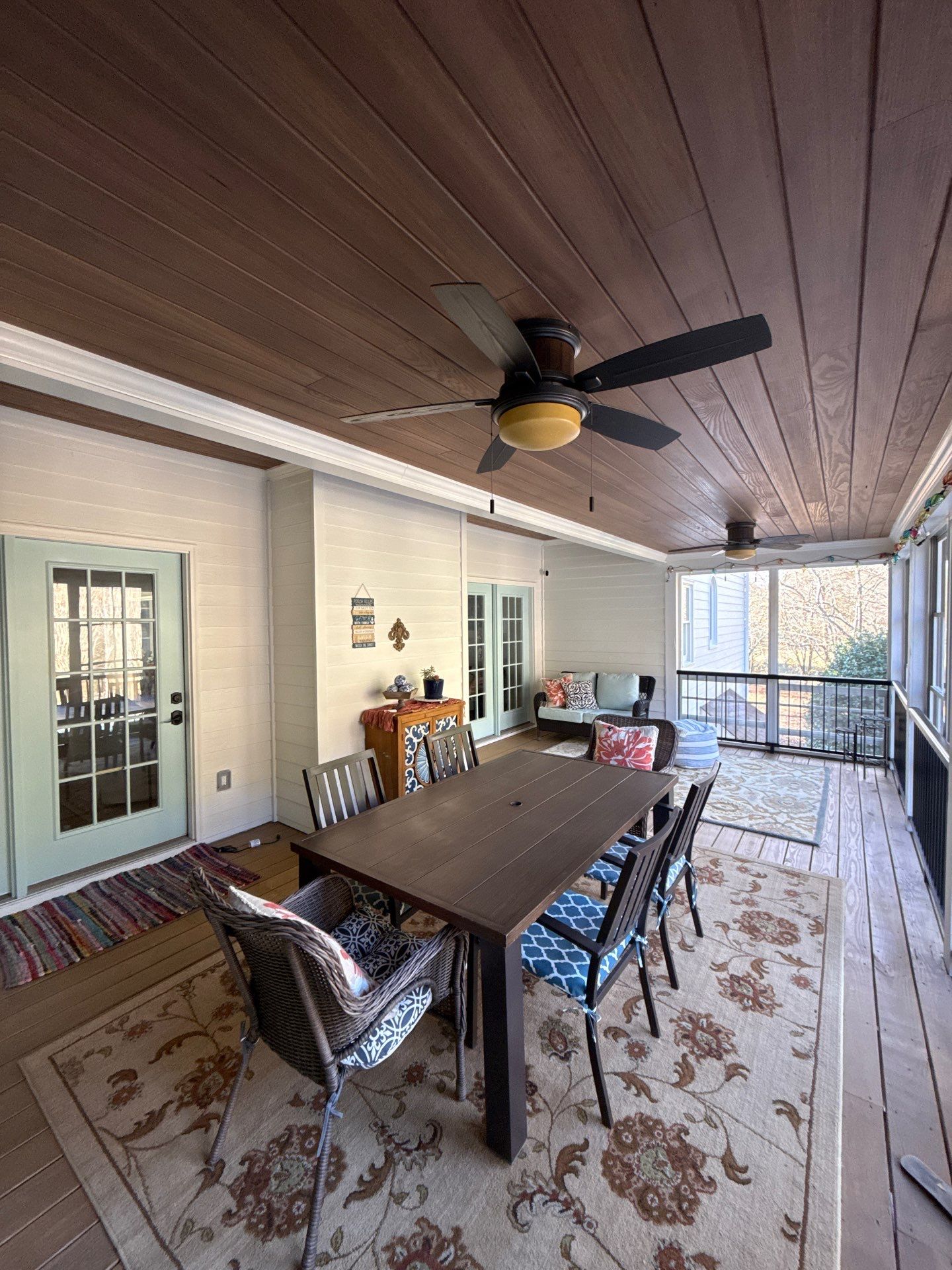 Elevated Deck and Screened-In Porch Replacement in Powder Springs by Swift Home Renovations
