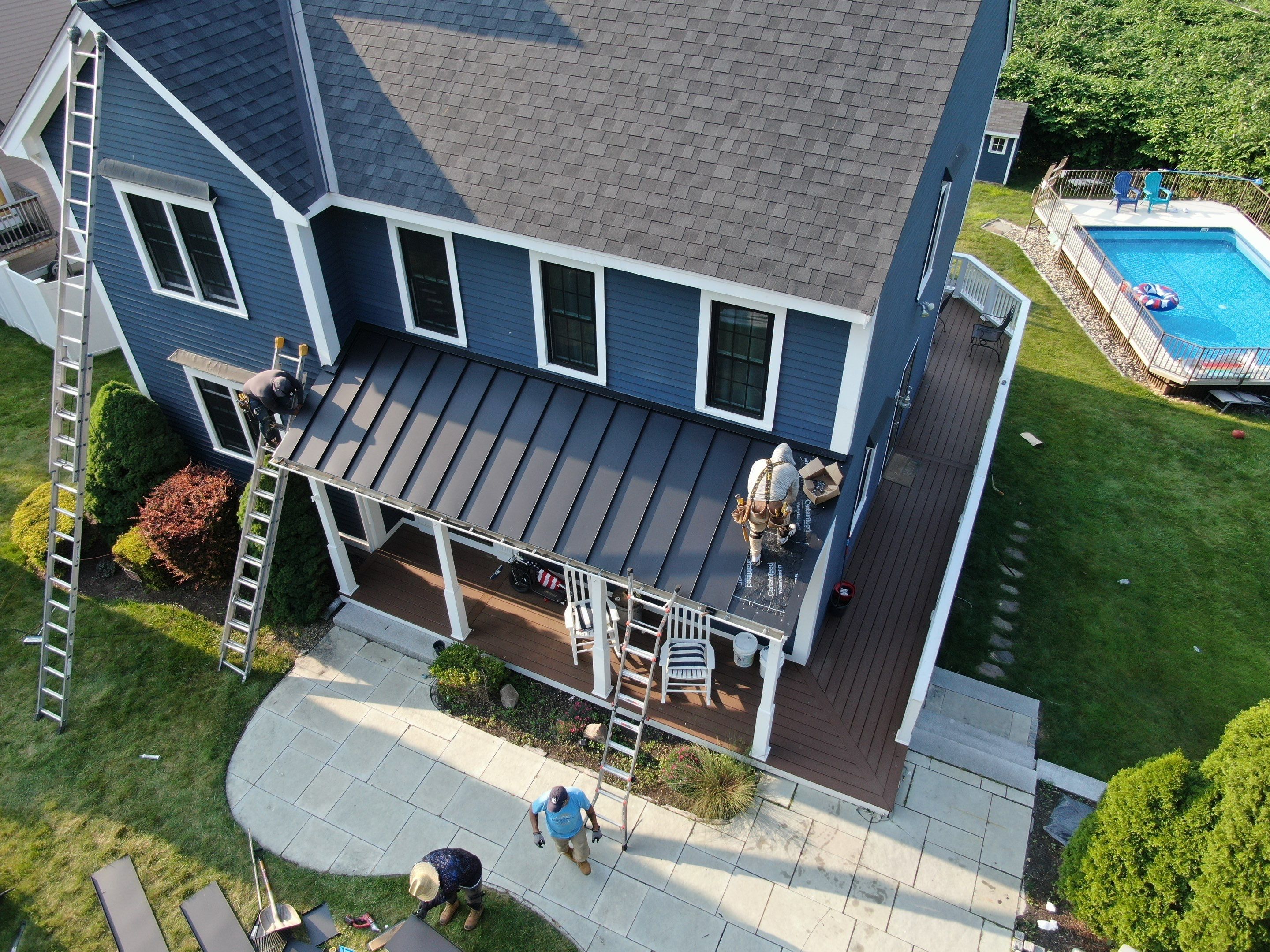 Roof Replacement in Amesbury, MA by Mighty Dog Roofing of Greater Middlesex County