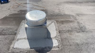 Commercial Roofing Repair using SBS Mod-Bit Roof System