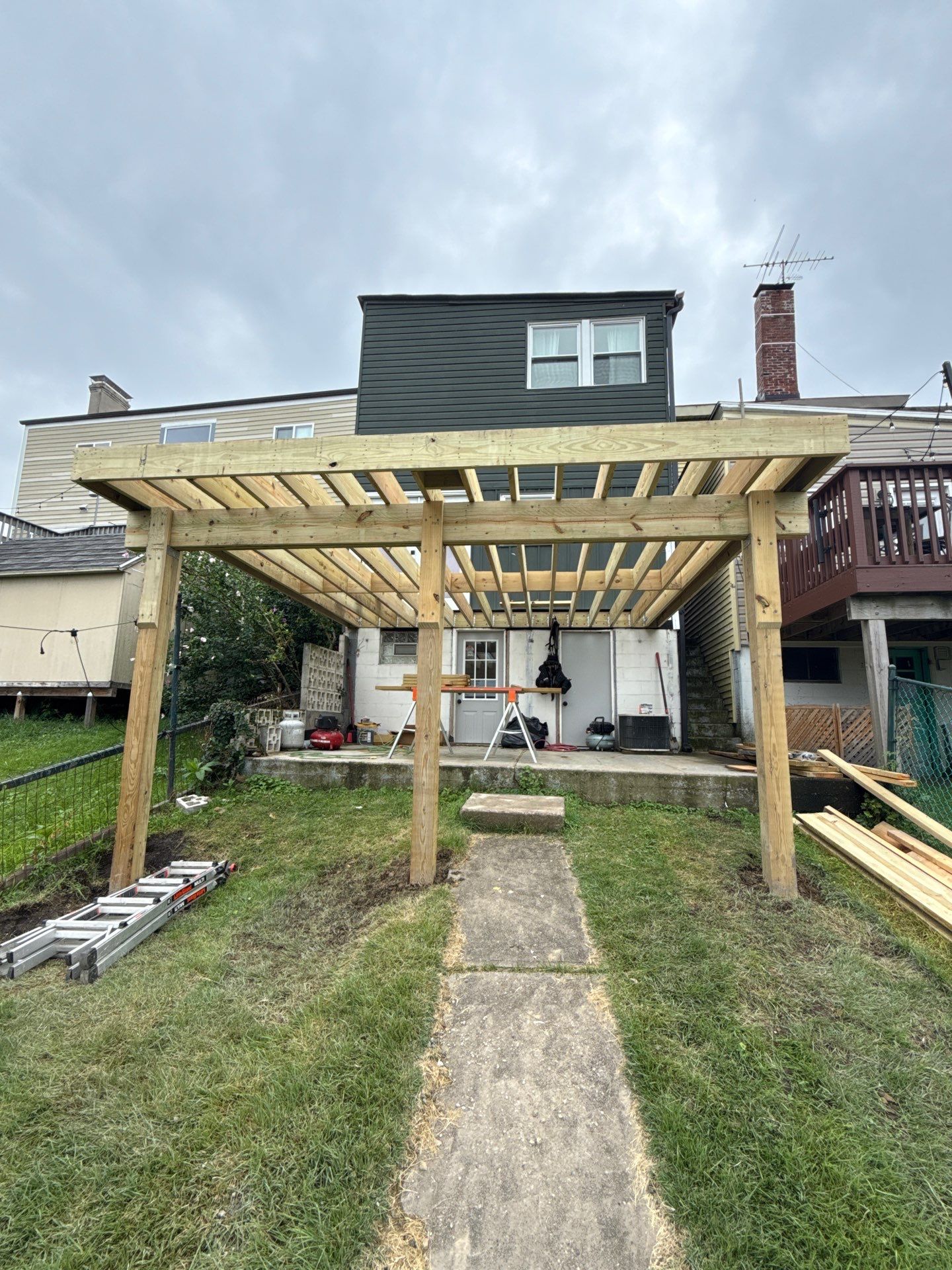 Deck Project in Southside Slopes by Cousins Roofing Siding & Decks