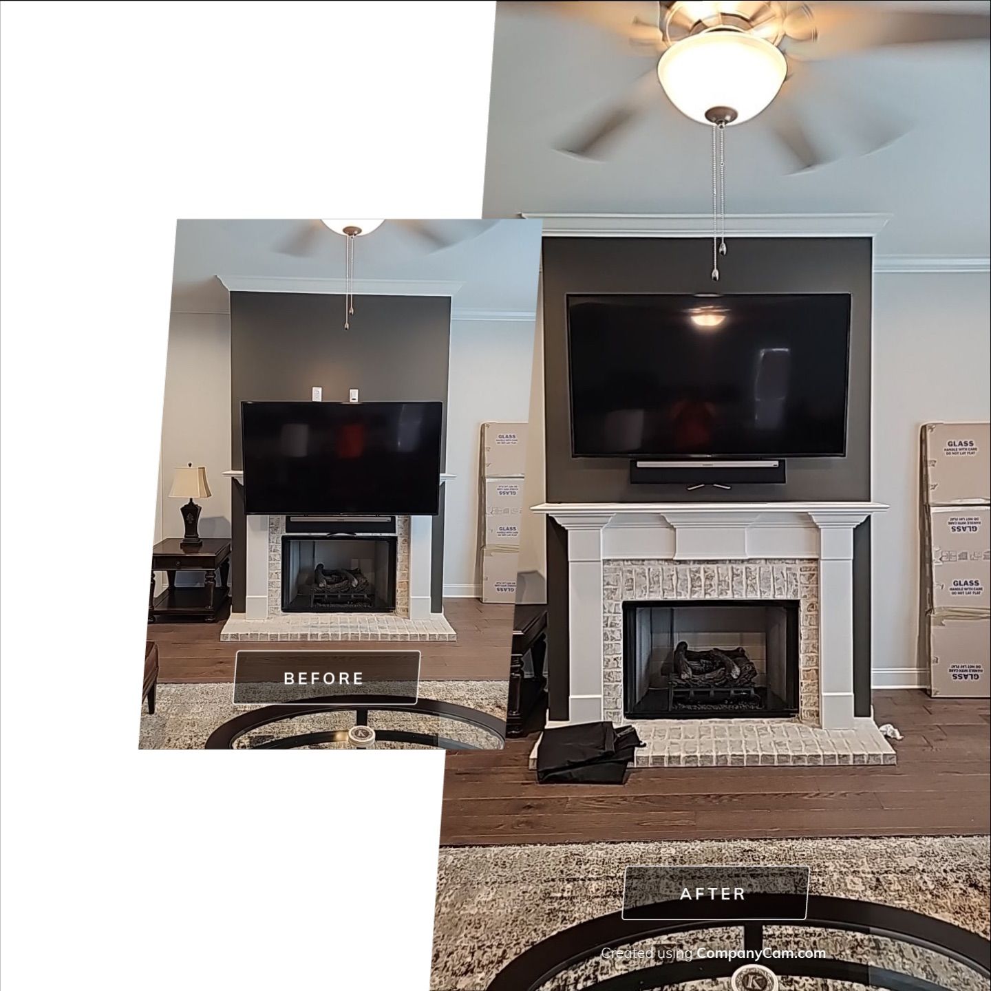 Before & After Transformations by Hangman Mounting & Installation