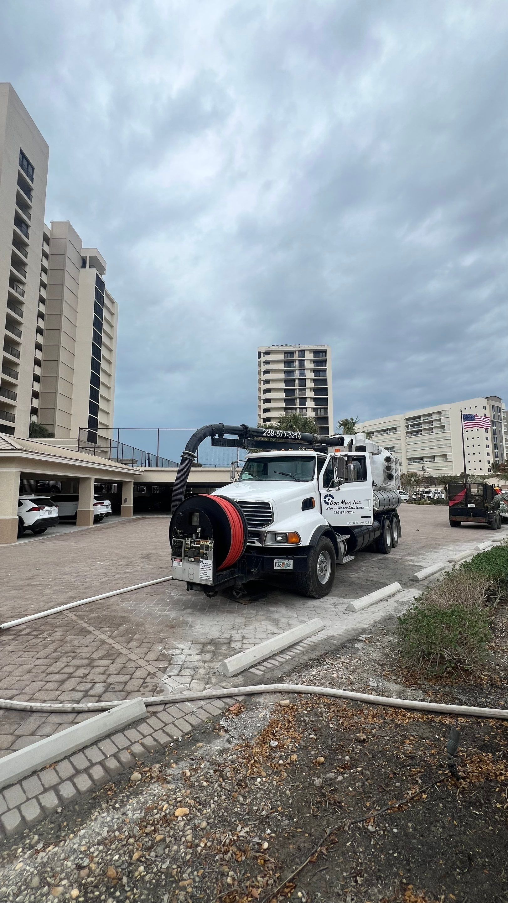 Condo Storm Water System Maintenance by APS Power & Water