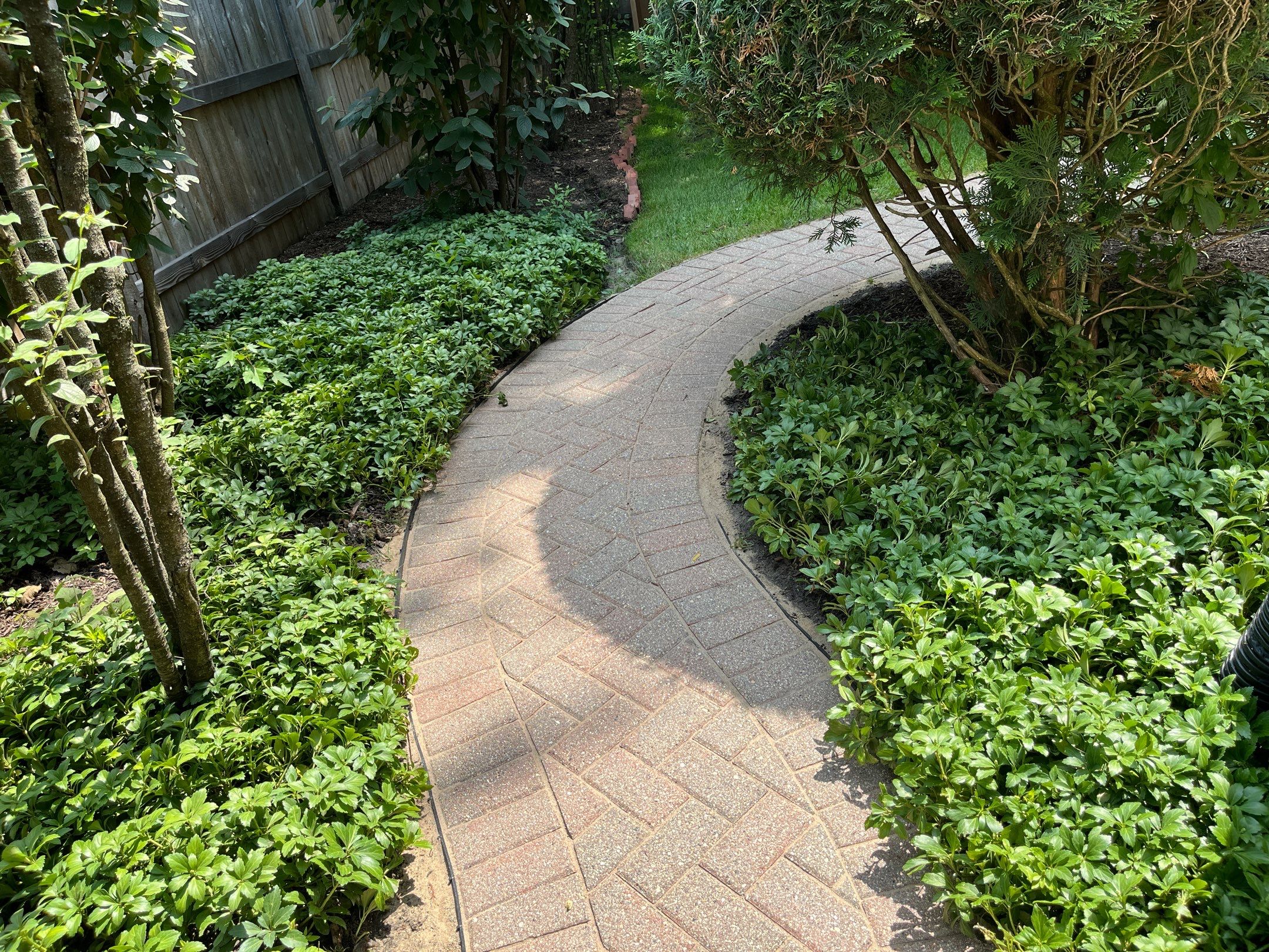 Brick paver clean, sand and seal.  using Surebond SB-1300 by Northern Power Washing LLC.