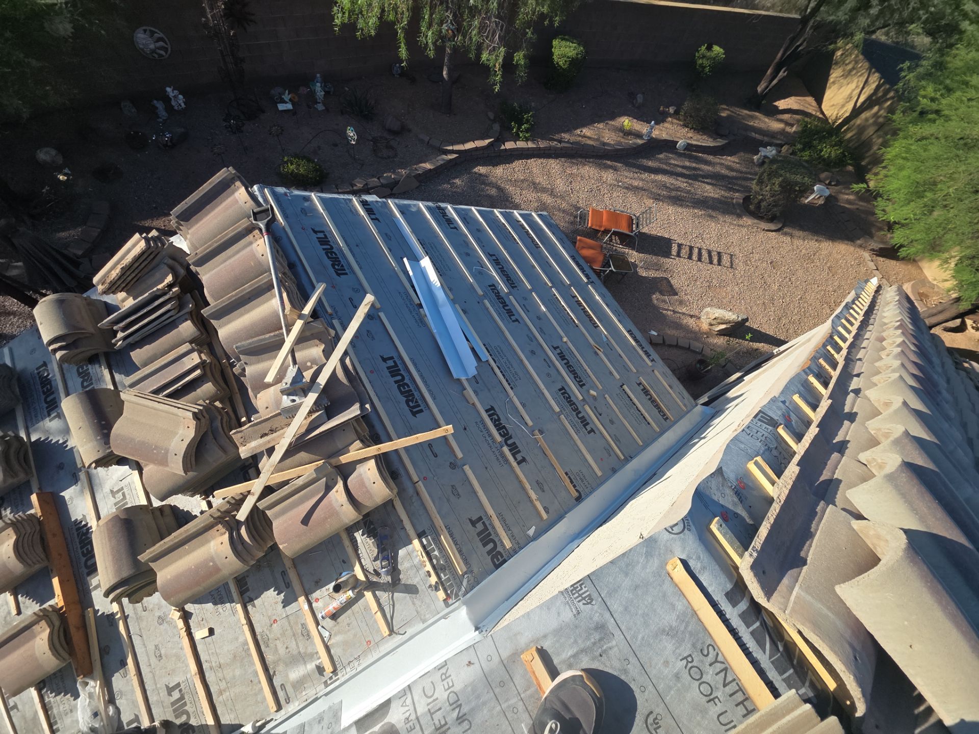 Tile reset in Gold Canyon, AZ by Weather-Tite Roofing