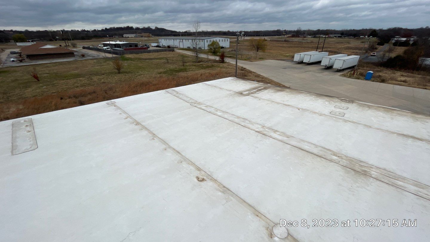 Project in Muskogee by Decor Roofing & Restoration