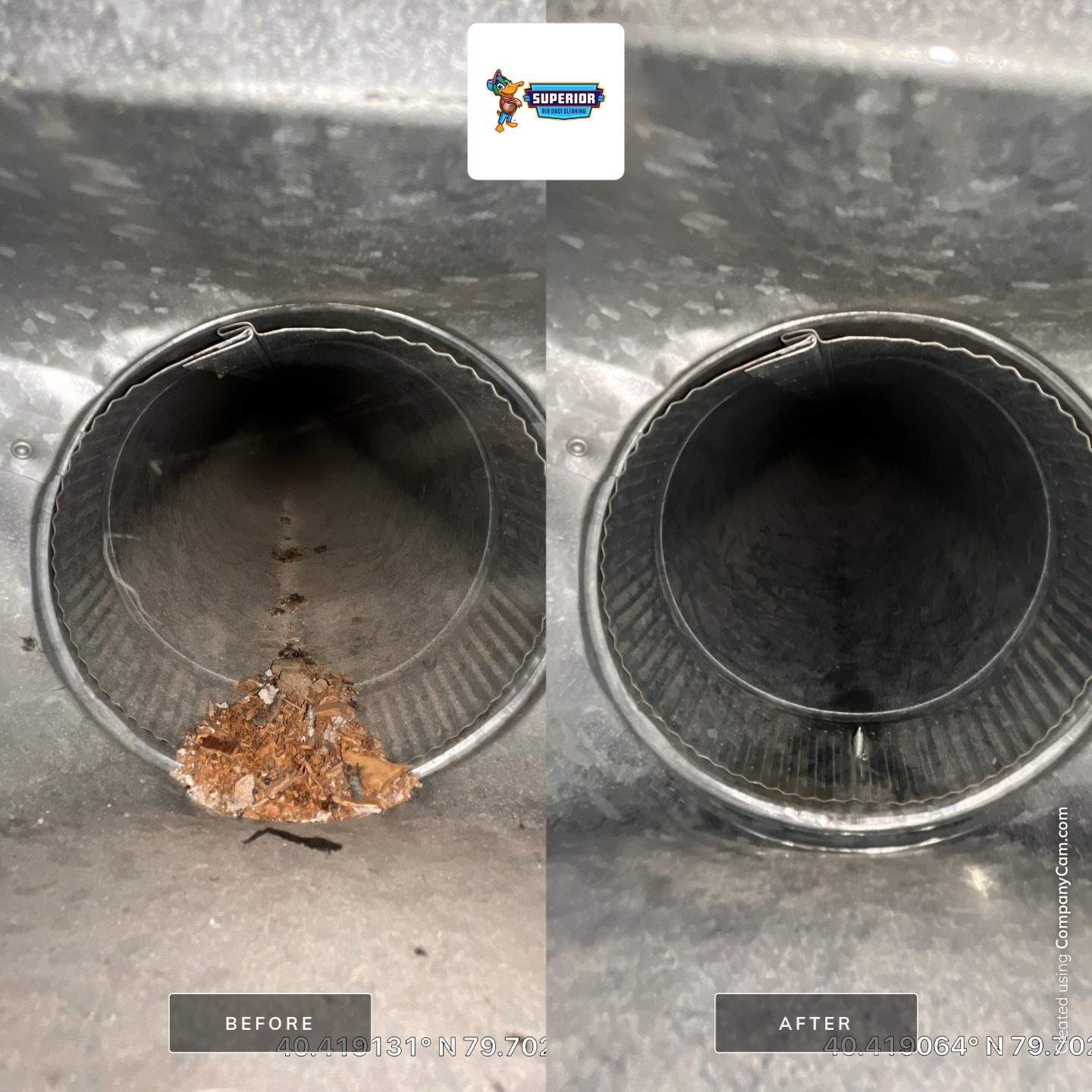 Air Duct Cleaning With a Vacuum Truck in Murrysville, PA by Superior Air Duct Cleaning