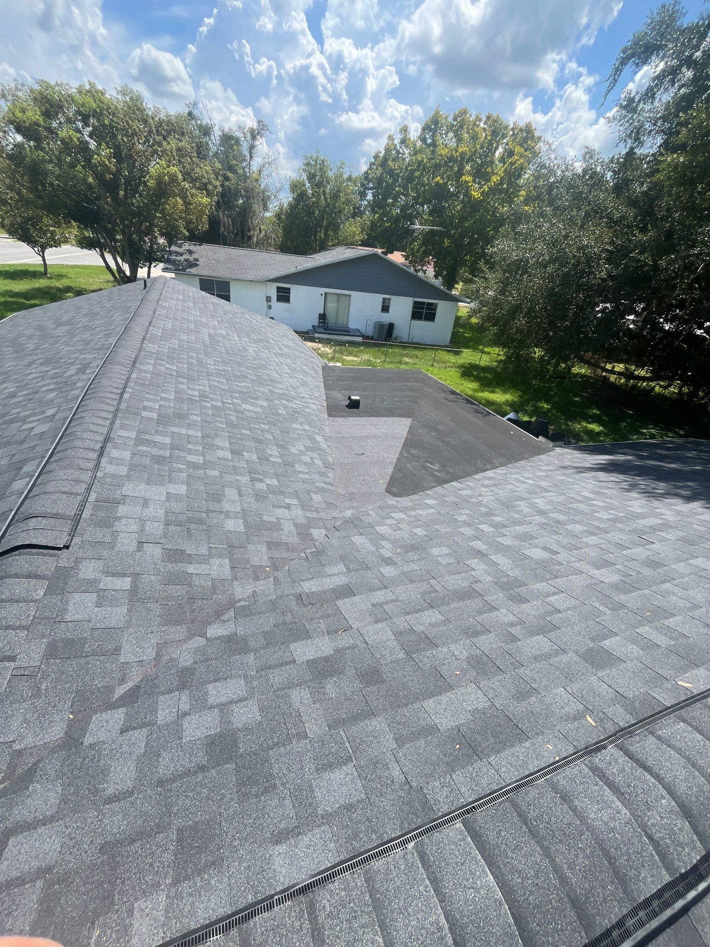 Late August Reroof Done in One Day Ocala, FL by Brehm Roofing