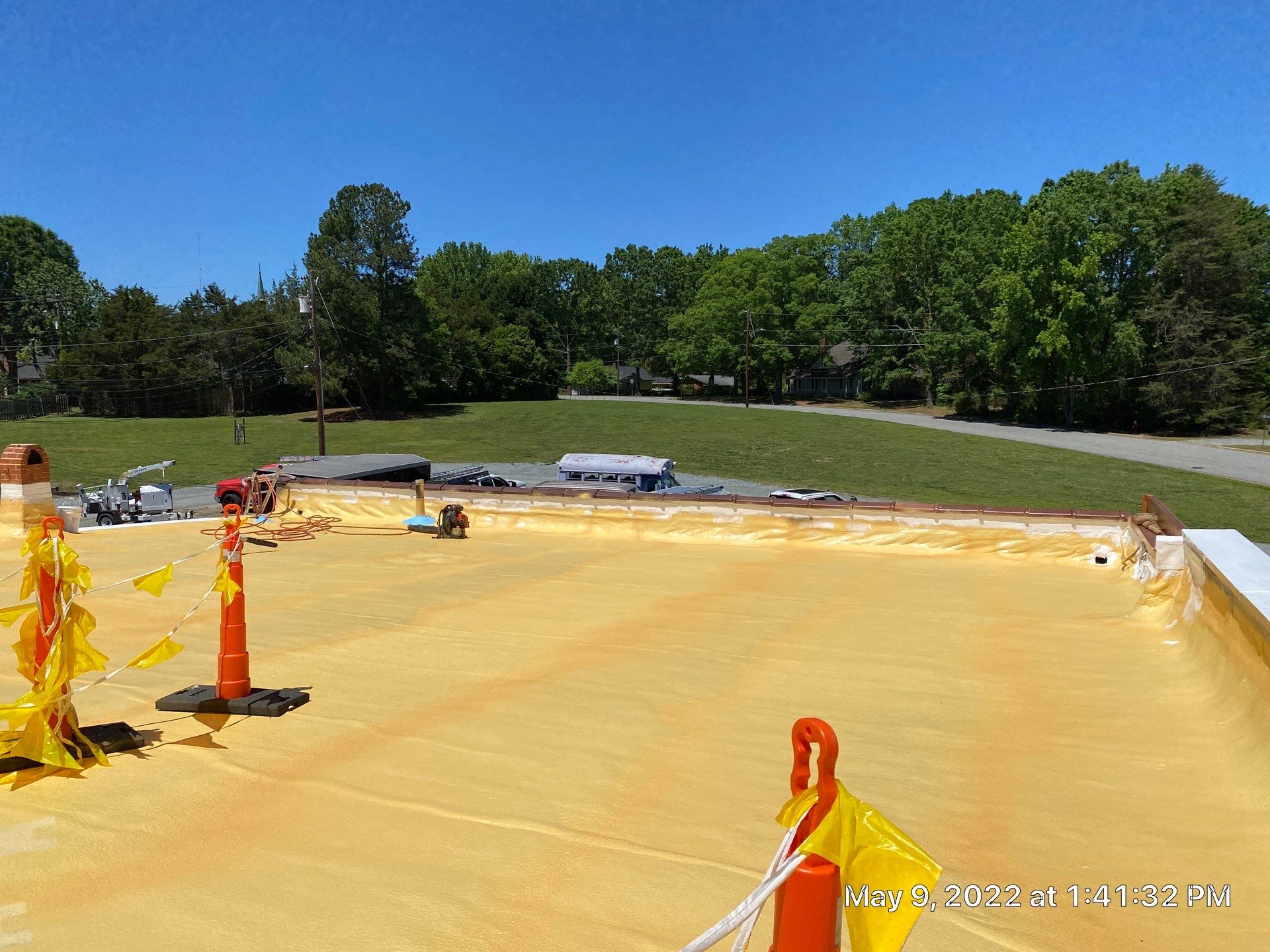 Spray Foam Roof  by Just In Time Roofing and Restoration