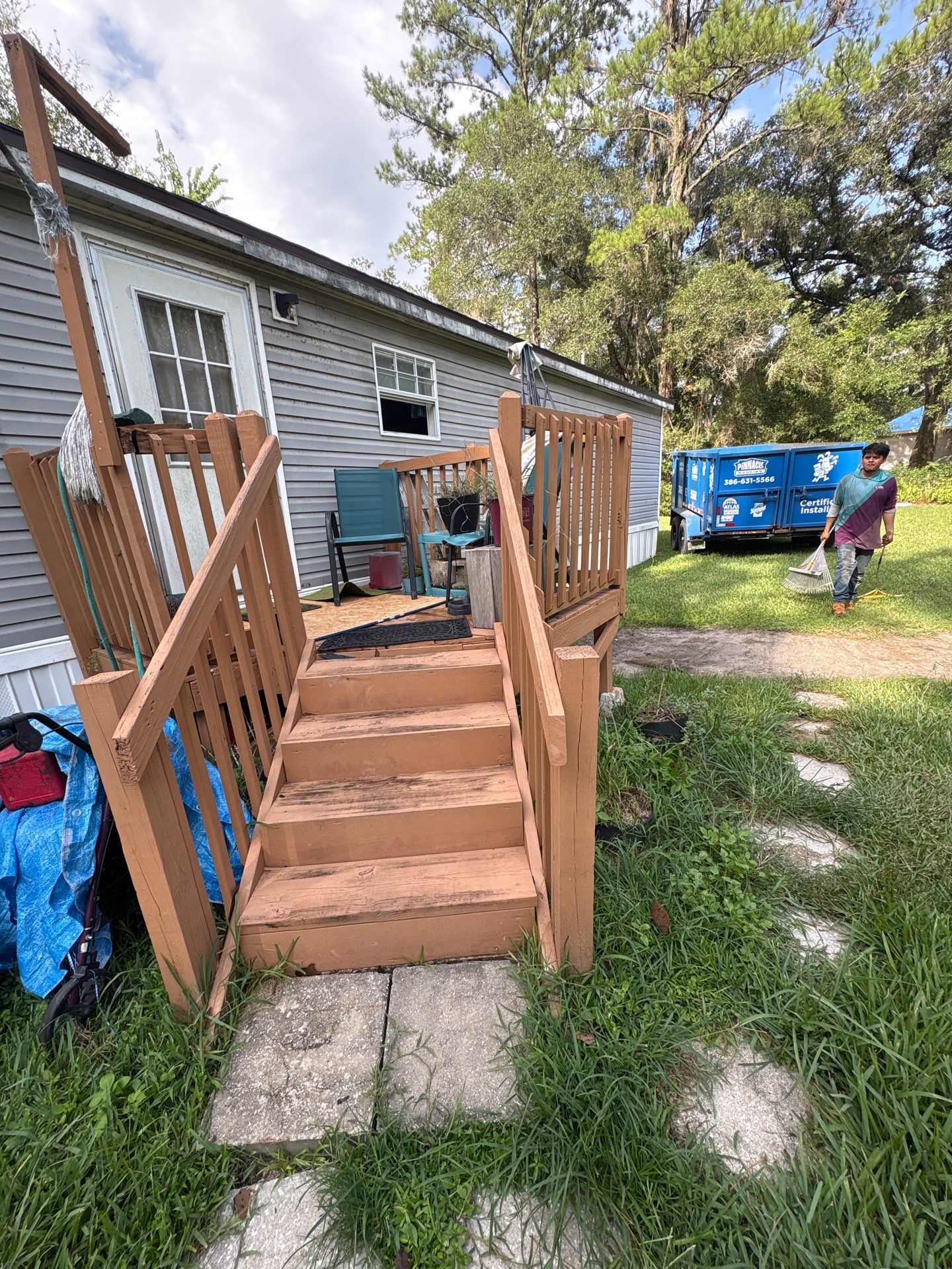 Residential Roof Replacement and Decking Repair in Ocala, Florida by Pinnacle Roofing Group