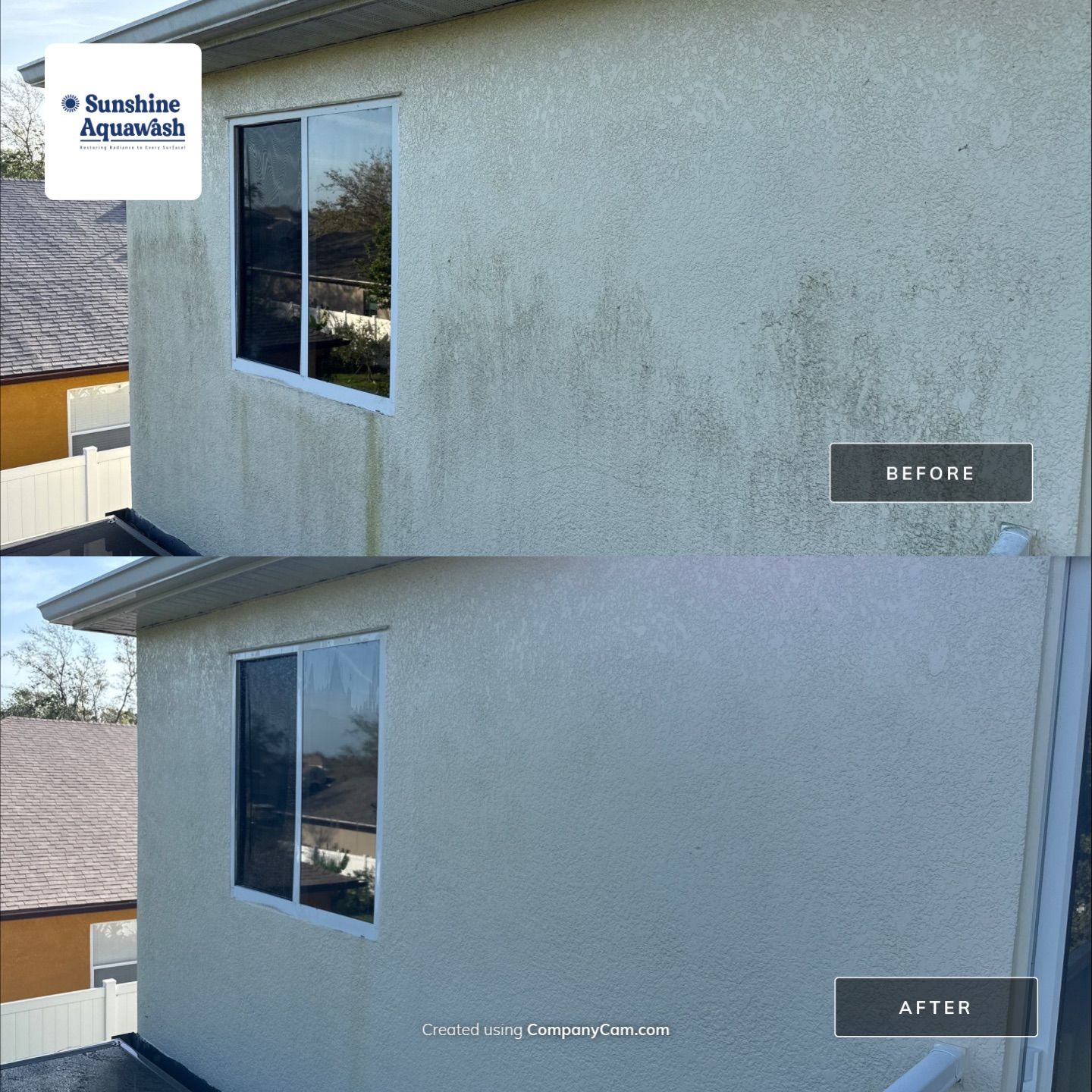 Barrington Ridge 2-Story House & Driveway Cleaning – Before & After Transformation! by Sunshine AquaWash
