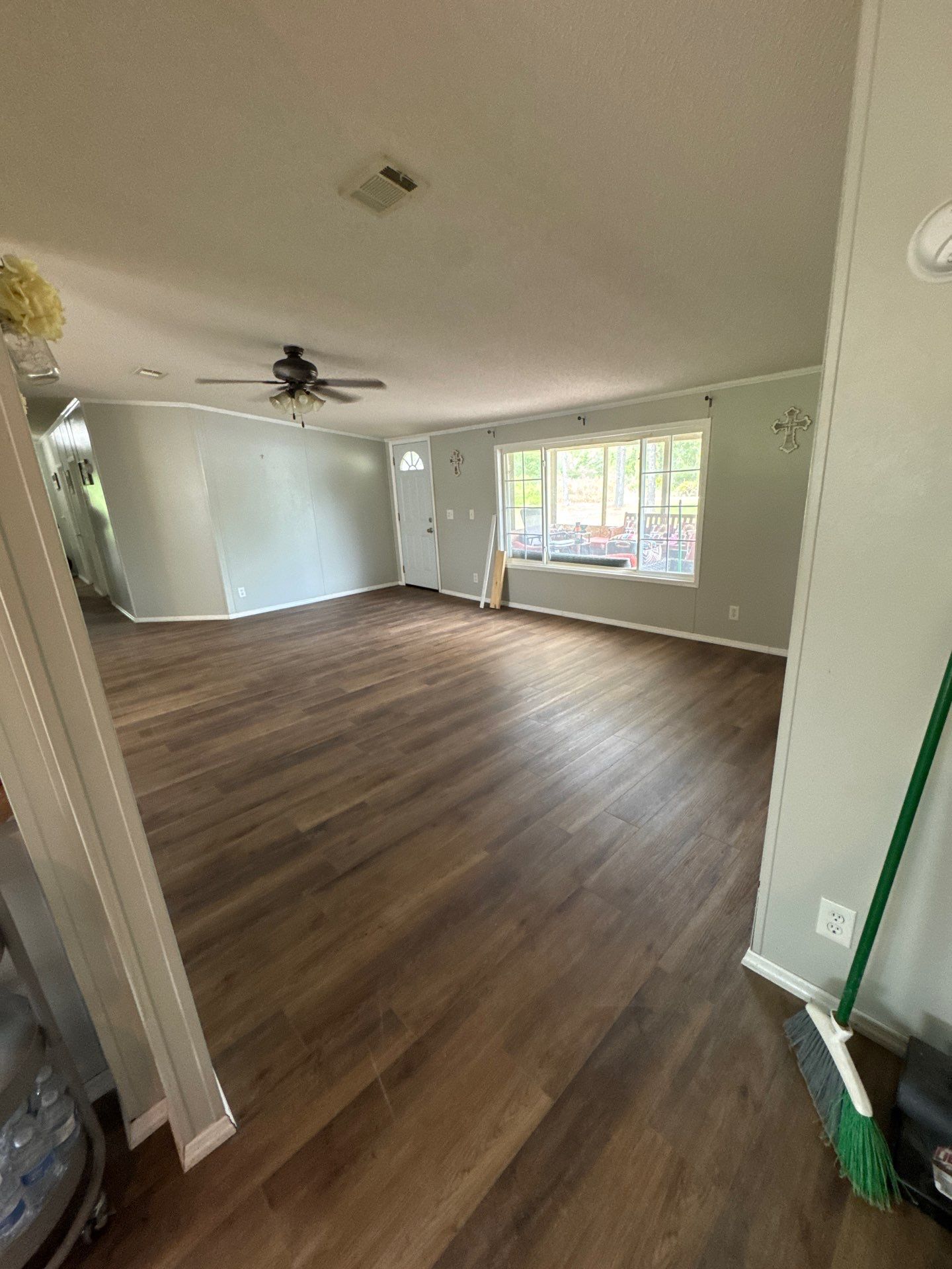 Subfloor Repairs With LVP Installation by Axtra Hand