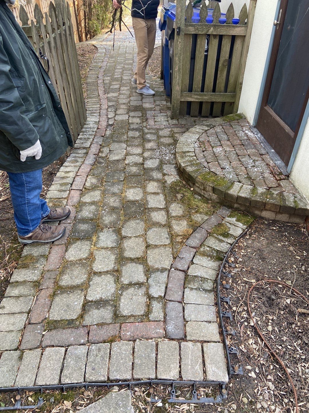 Glencoe, IL brick paver clean sand seal, repair, and reseal by Northern Power Washing LLC.