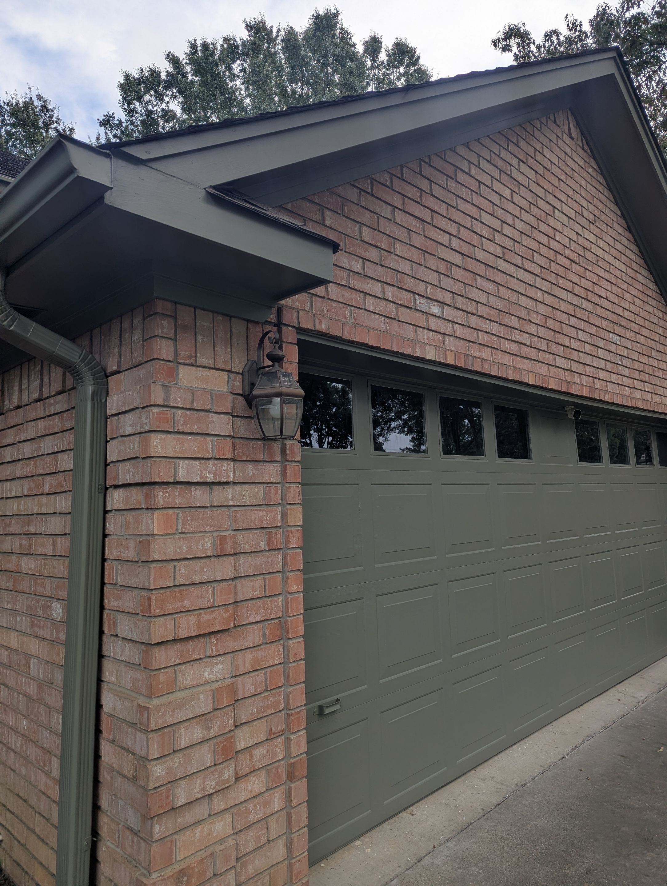 From Peeling Paint to Stunning Olive Green | Longview, TX Exterior Paint Job by Quality Coats Painting