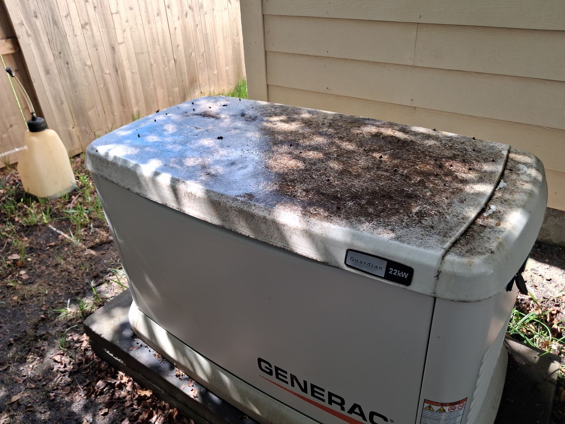 Generac Standby Generator Preventative Maintenance and Testing in Spring, Texas by GenTex Elite Services