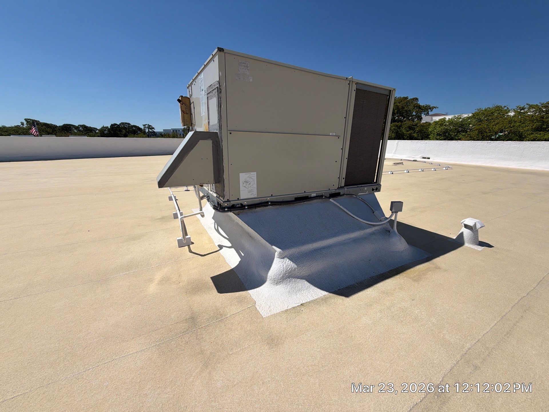 Commercial Roof Maintenance and HVAC Unit Sealing in Boca Raton by Roof King LLC