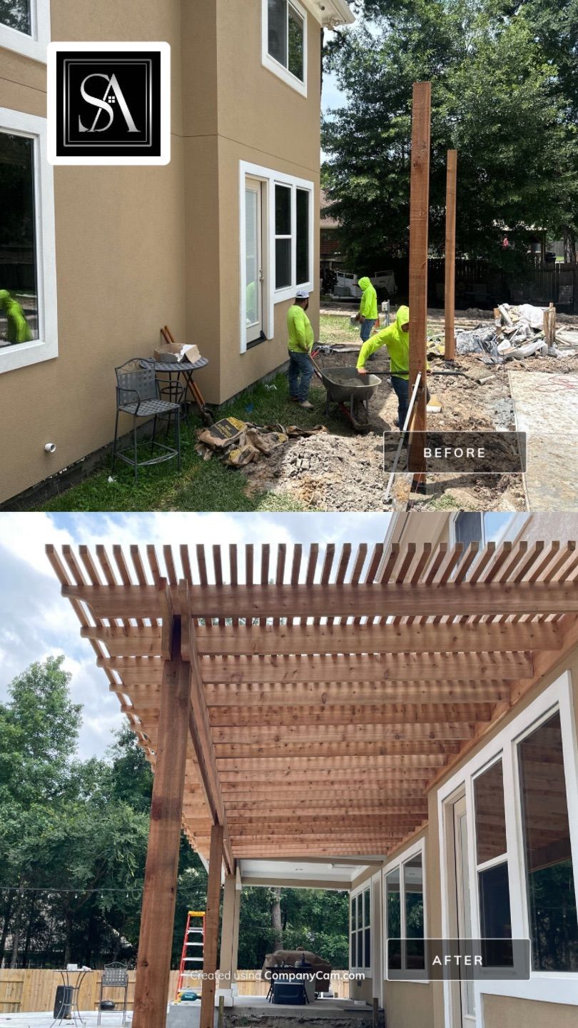 Patio and Deck in Spring TX by SophAlx LLC