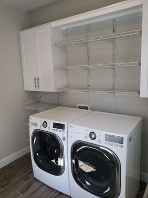 Laundry Room Storage Transformed!