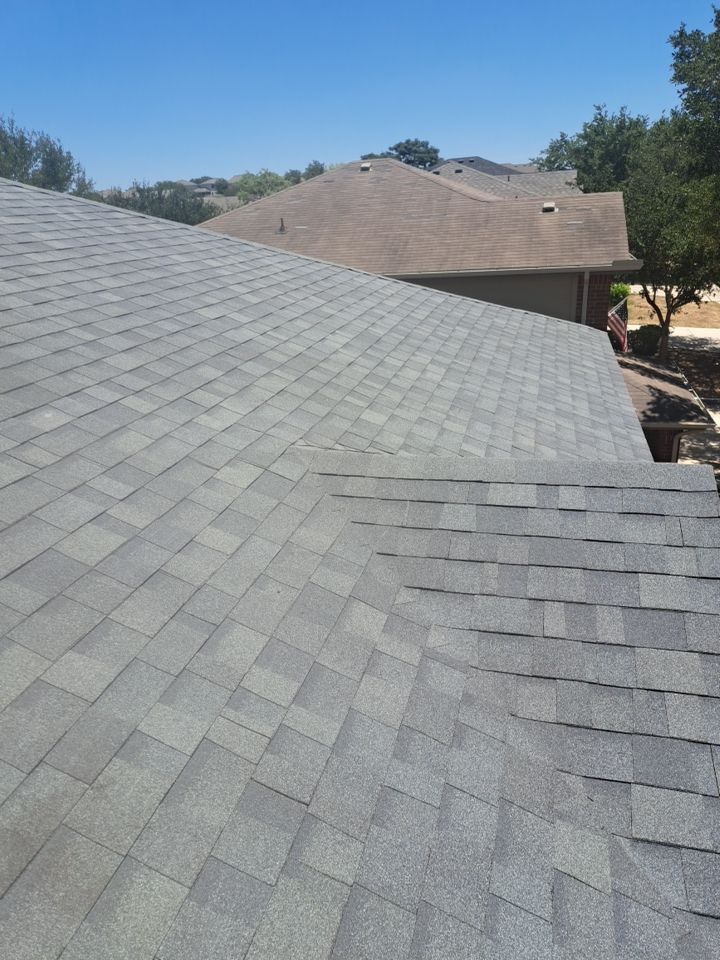 Reroof w/ window repairs by Heaven Sent Roofing, LLC 