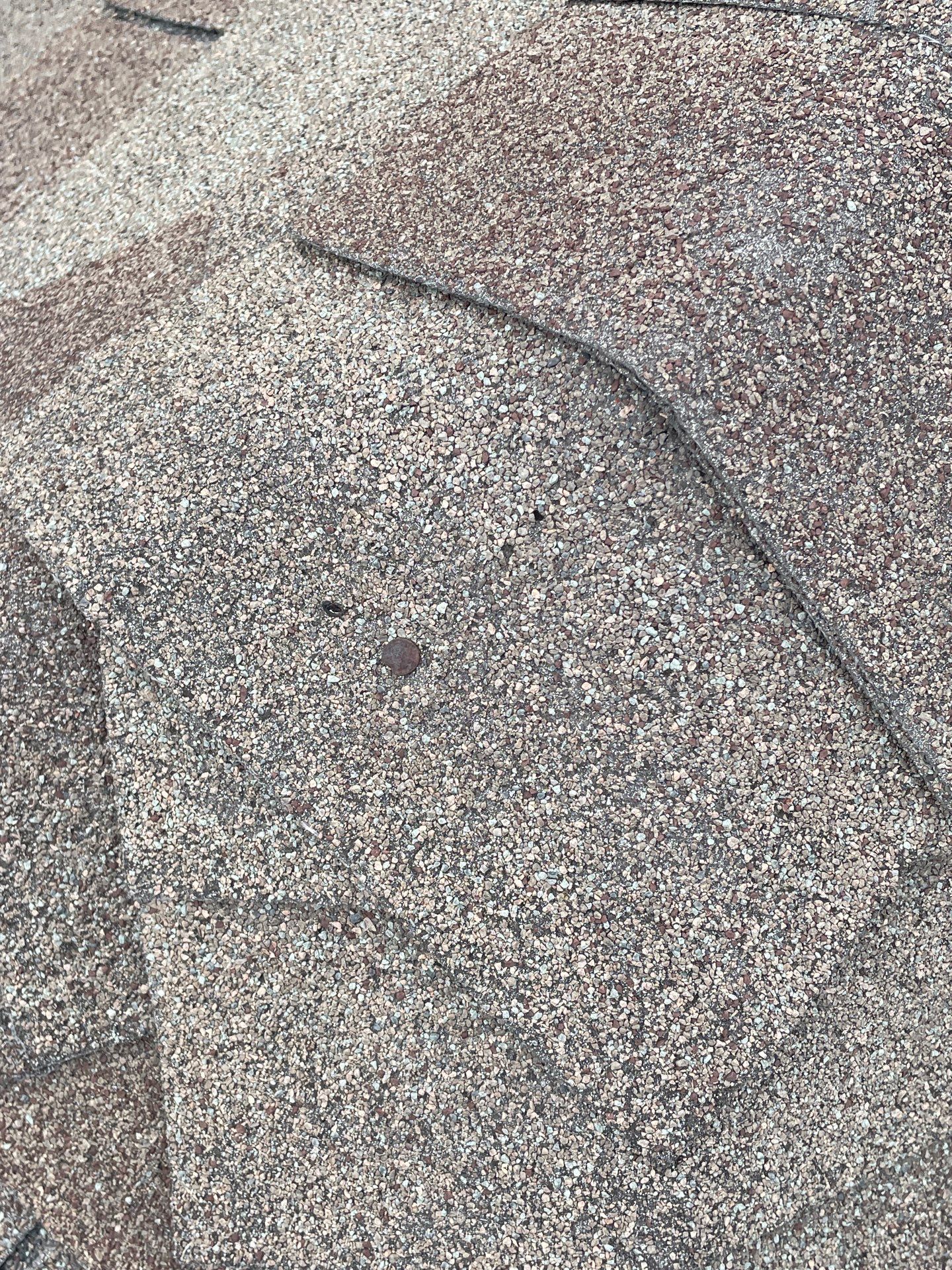 Hail Damage using Owen's Corning Duration (Lifetime) Shingles by Roof Repair Company