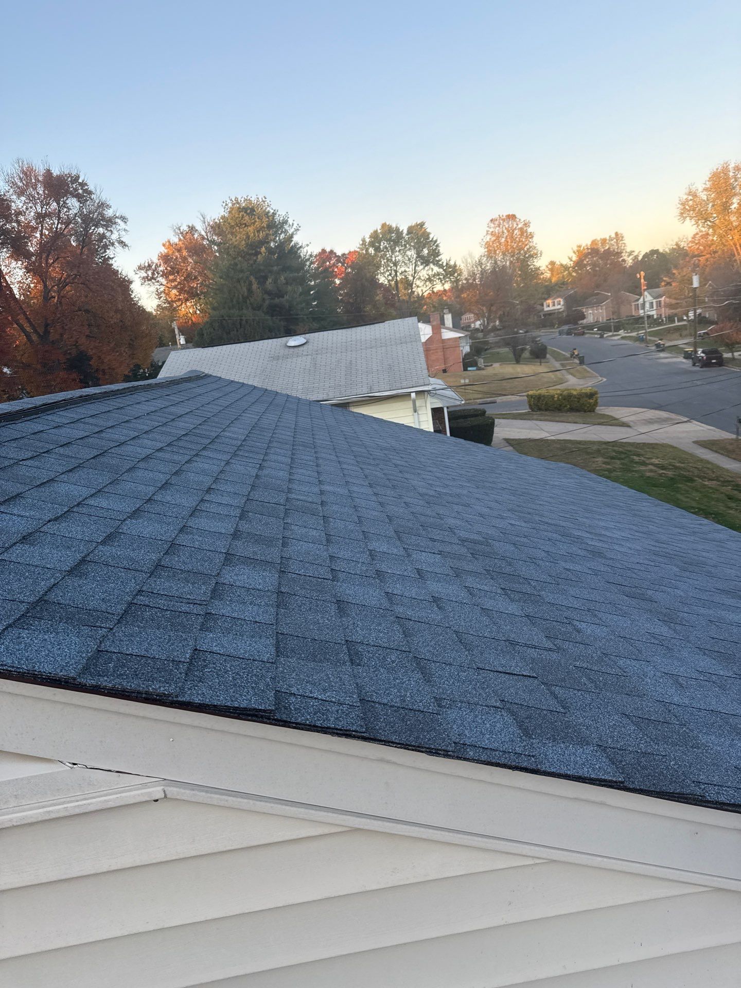 Faifax : Residential Roof Replacement with CertainTeed Landmark Pro in Max Def Coastal Blue  by RM Banning, Inc.