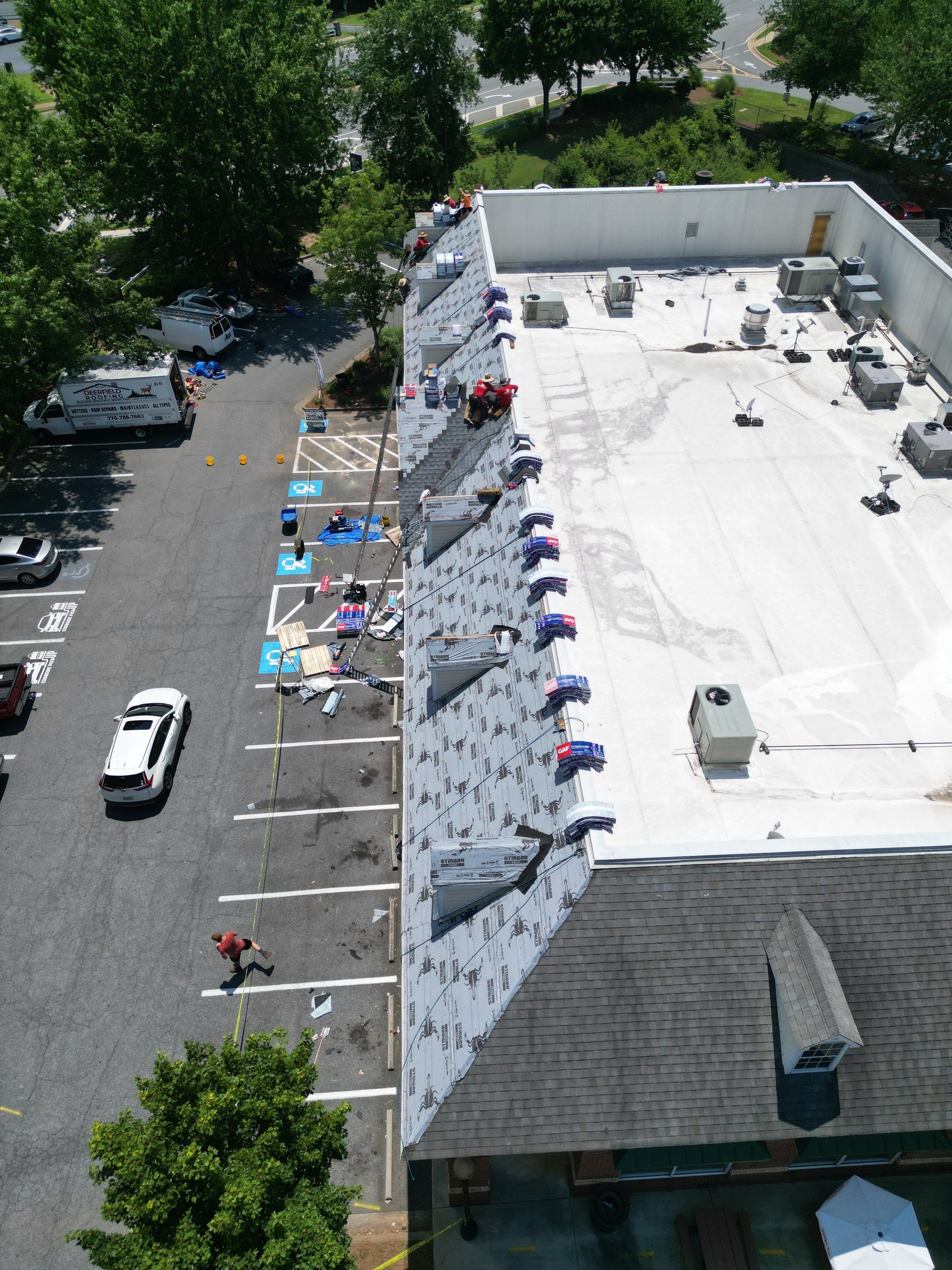 Roof replacement  by Deerfield Roofing LLC