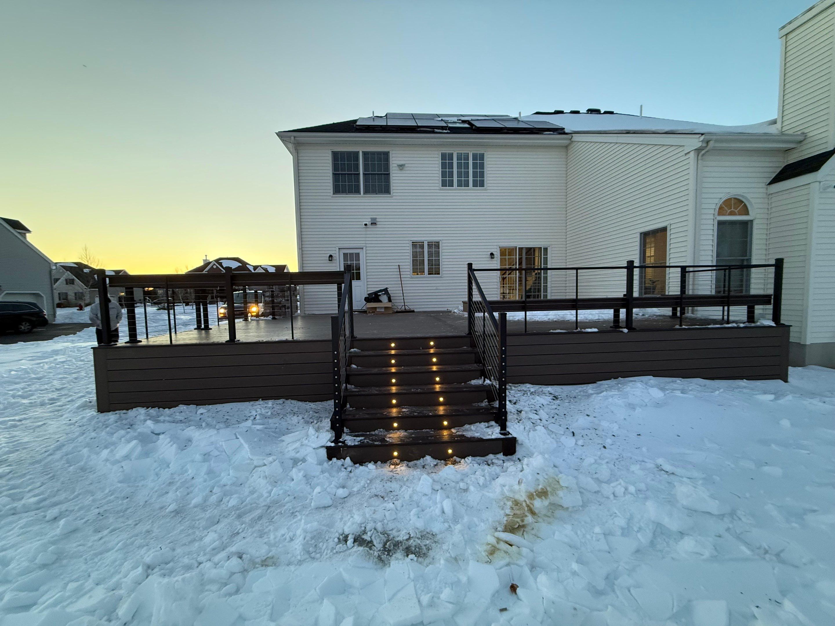 New Deck and outdoor Kitchen In Hillsborough , New Jersey by deck guardian
