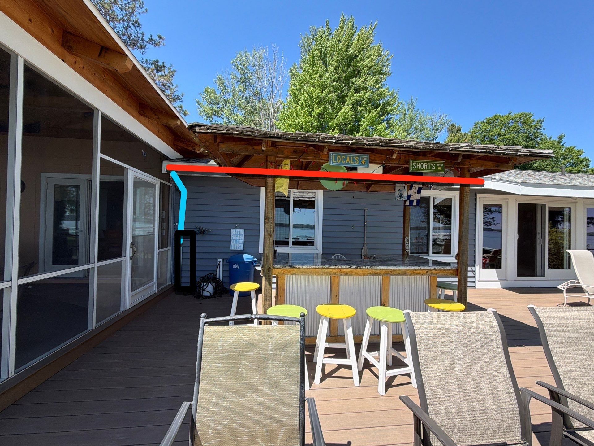 Gutter Helmet and White Seamless Gutter Installation in Rapid City