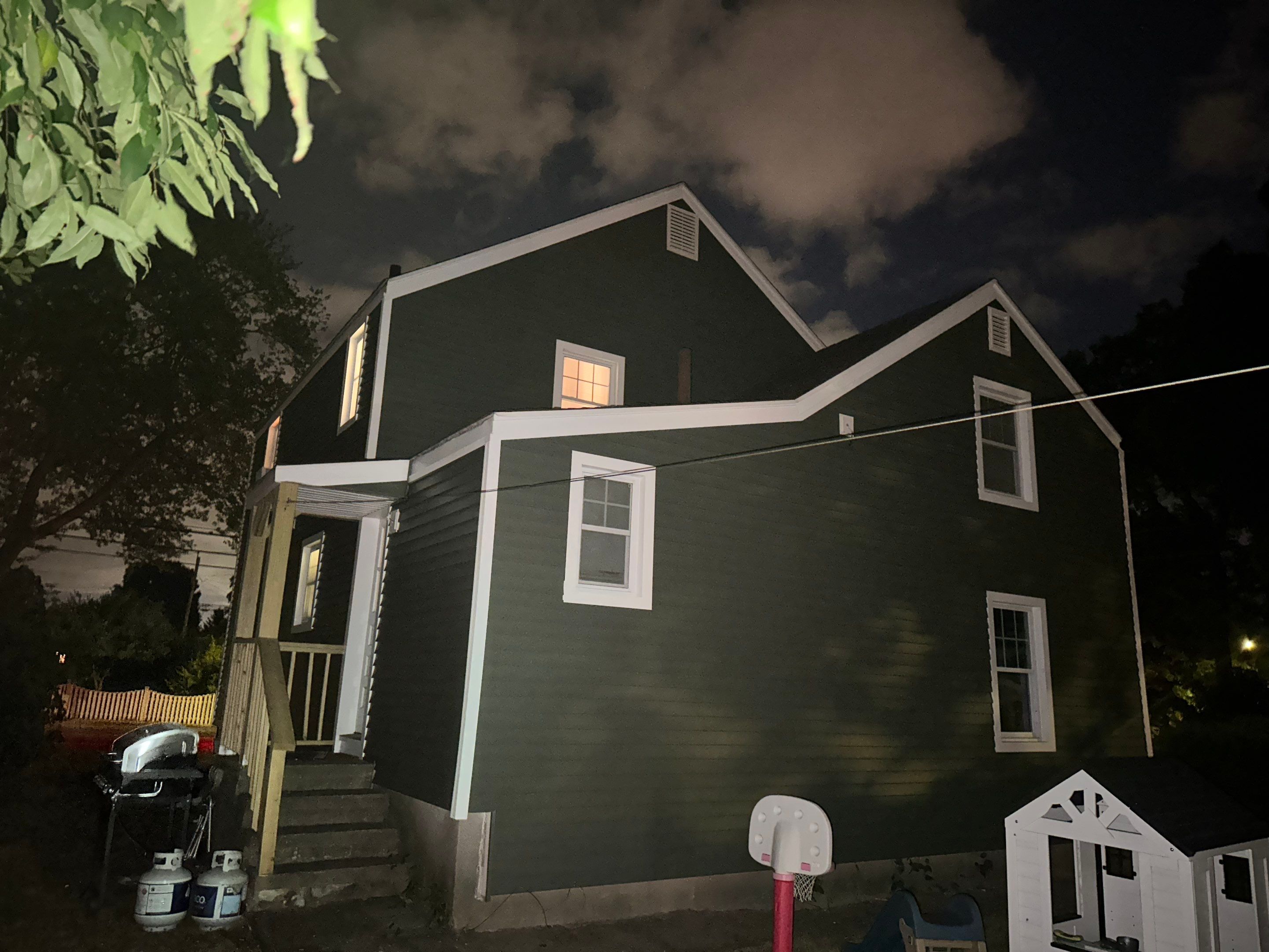 Siding Installation using CertainTeed Monogram Vinyl Siding - D4 - Forest by A Plus Exterior