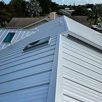 24ga 1" Nail-Strip Mill Finish by Total Roofing System The Metal Roof Experts