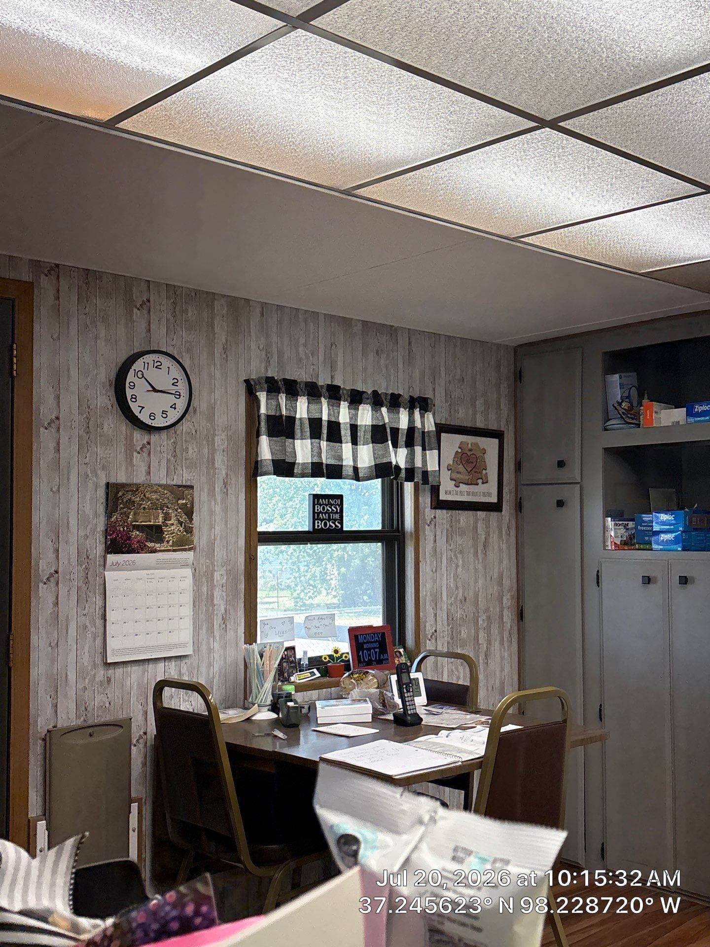 Kitchen Remodel Featuring Gray Cabinets and Laminate Flooring in Attica by CompanyCam Sales Demo
