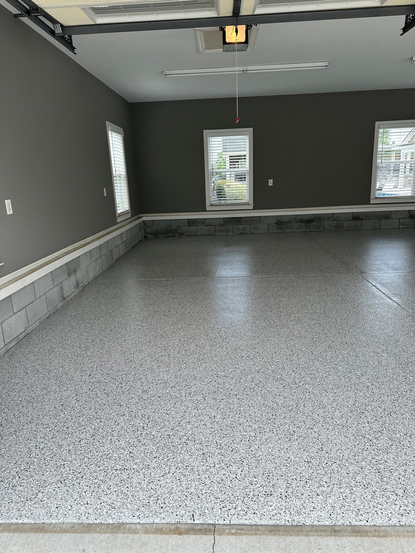 Garage Floor Coating using Coyote by My Garage Floor Guys