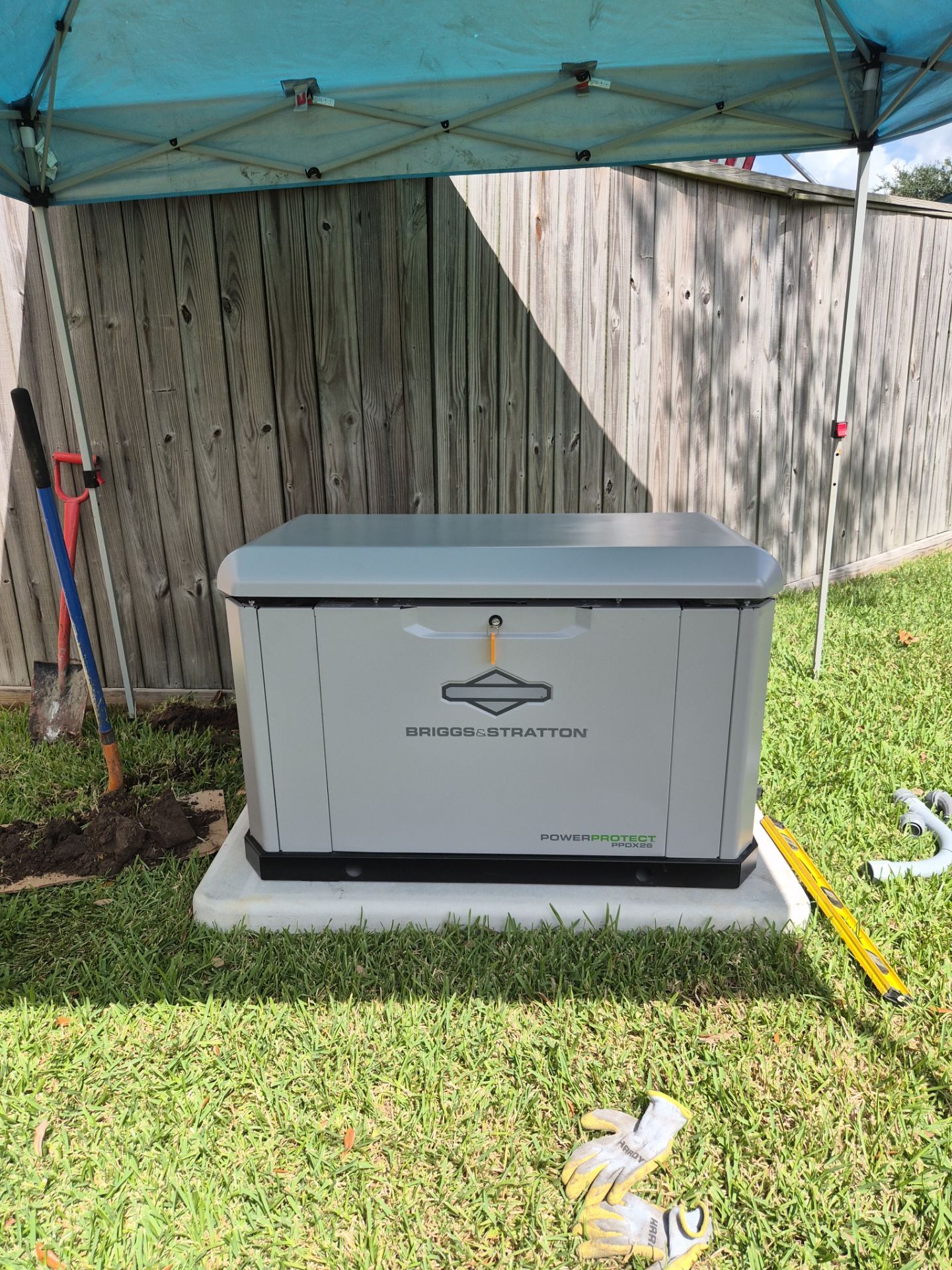 Briggs & Stratton PowerProtect Standby Generator Installation in Deer Park, Texas by GenTex Elite Services
