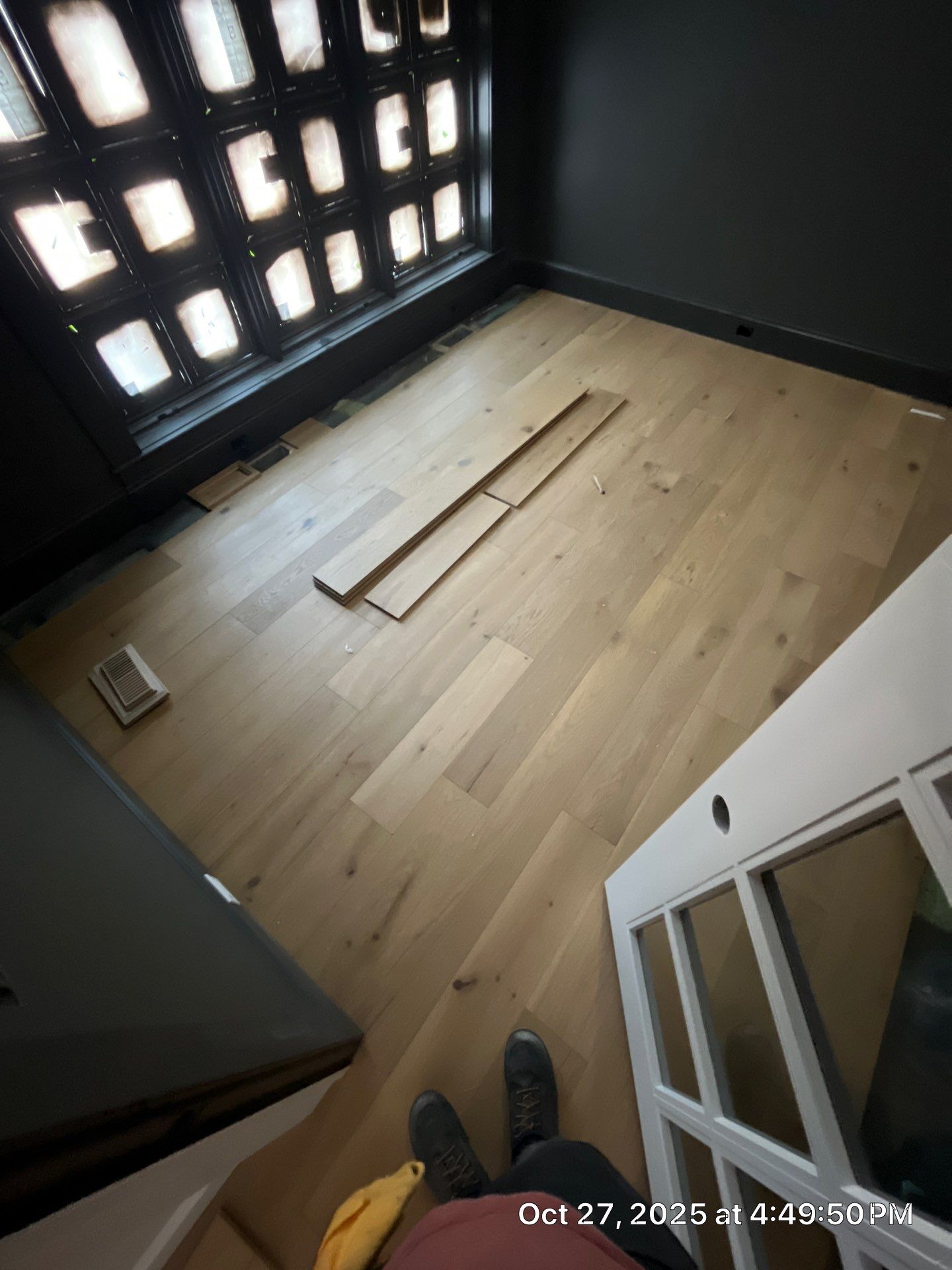 A DREAMY DEN & Matching Hardwoods for this New Build by RTBaldwin Hardwood Floors