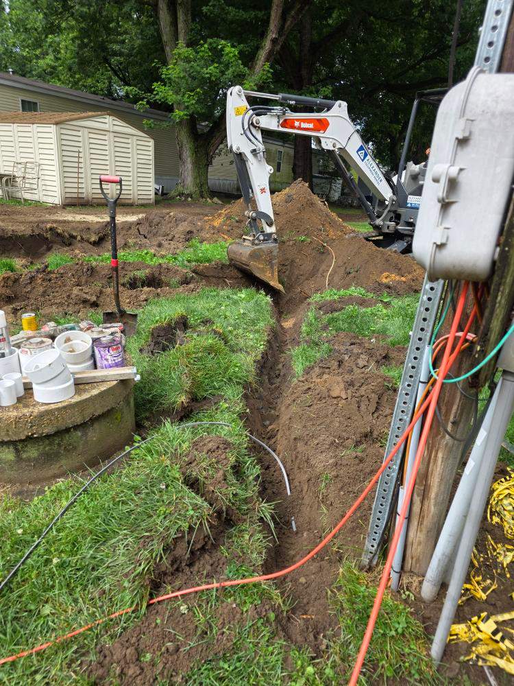 Commercial Septic Tank and Drainage Infrastructure Installation in Chebanse, IL by Allied Water Services