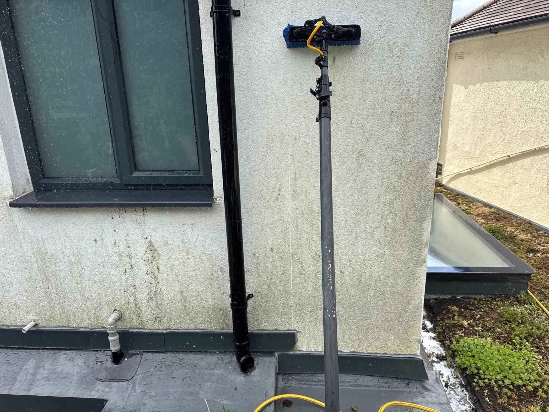 Render Clean using Softwash Equipment by Ges Exterior Cleaning ltd