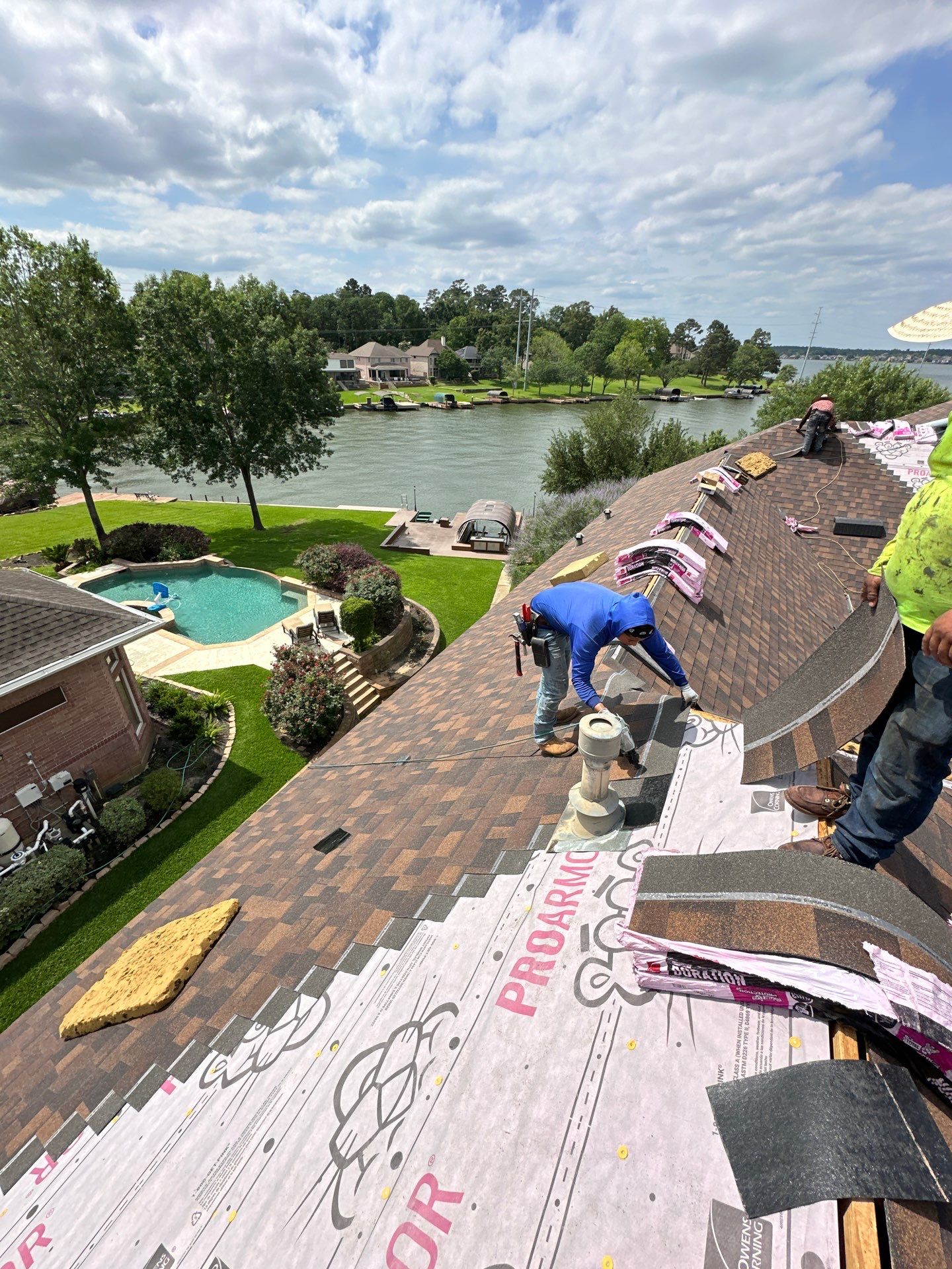 Project in Montgomery by Motion Roofing