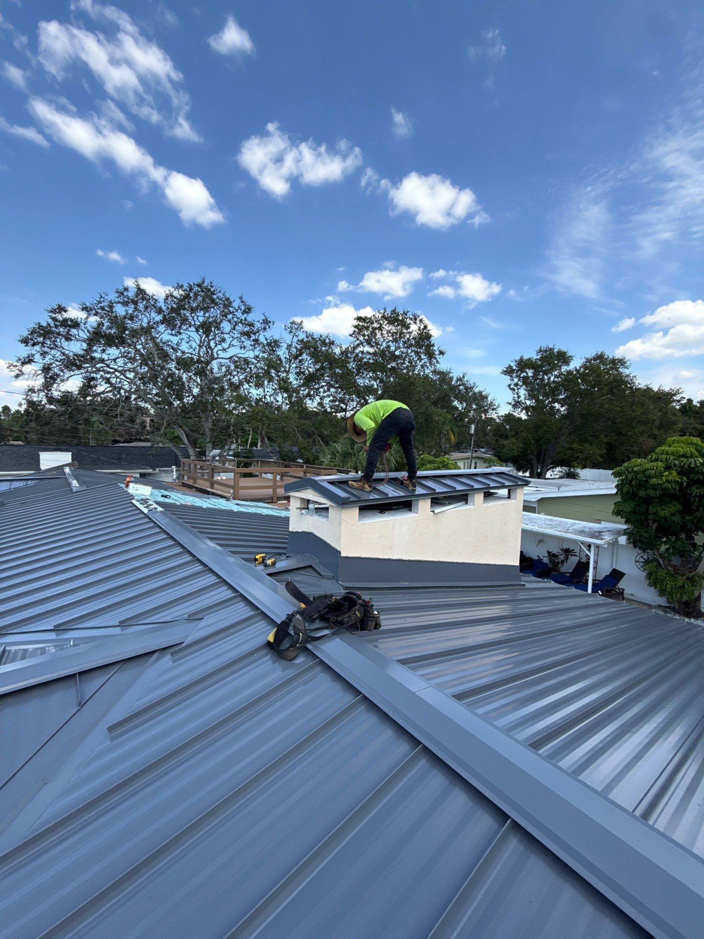 Project in St. Petersburg 33710 by Mitchell Roofing Company LLC 