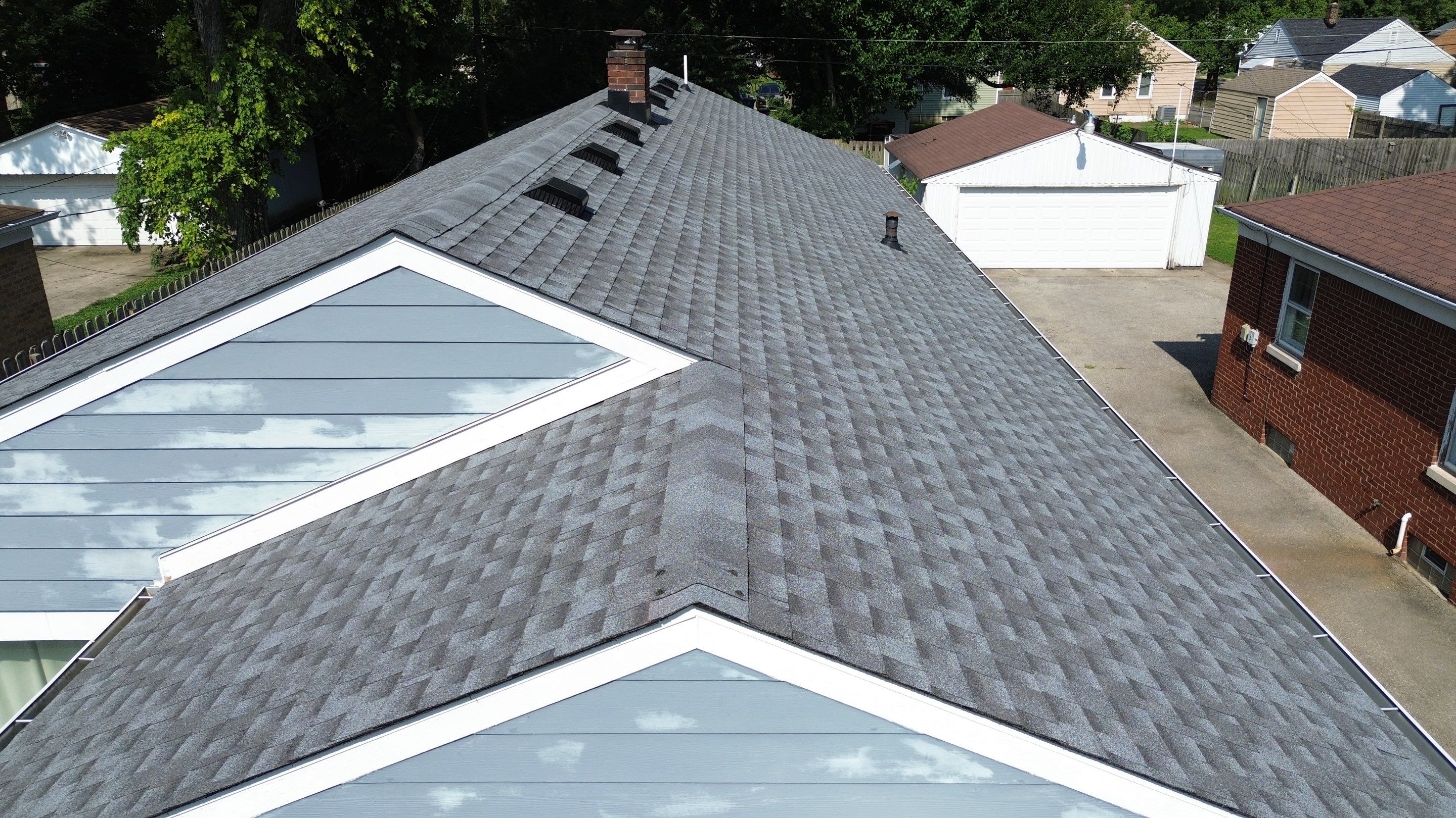 Project in Indianapolis by Moss Roofing
