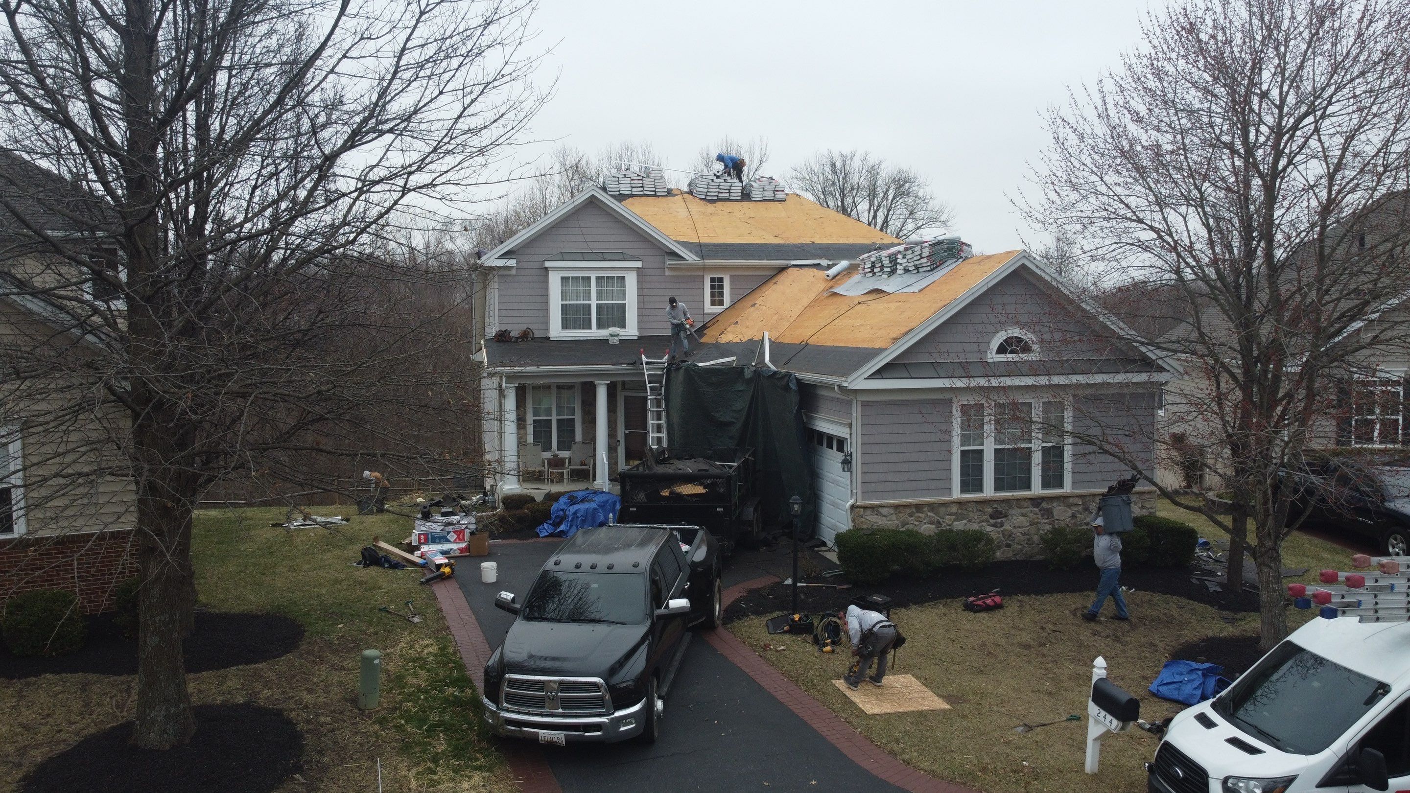 Residential Roofing Installation using GAF Timberline UHDZ by Matter Construction, LLC