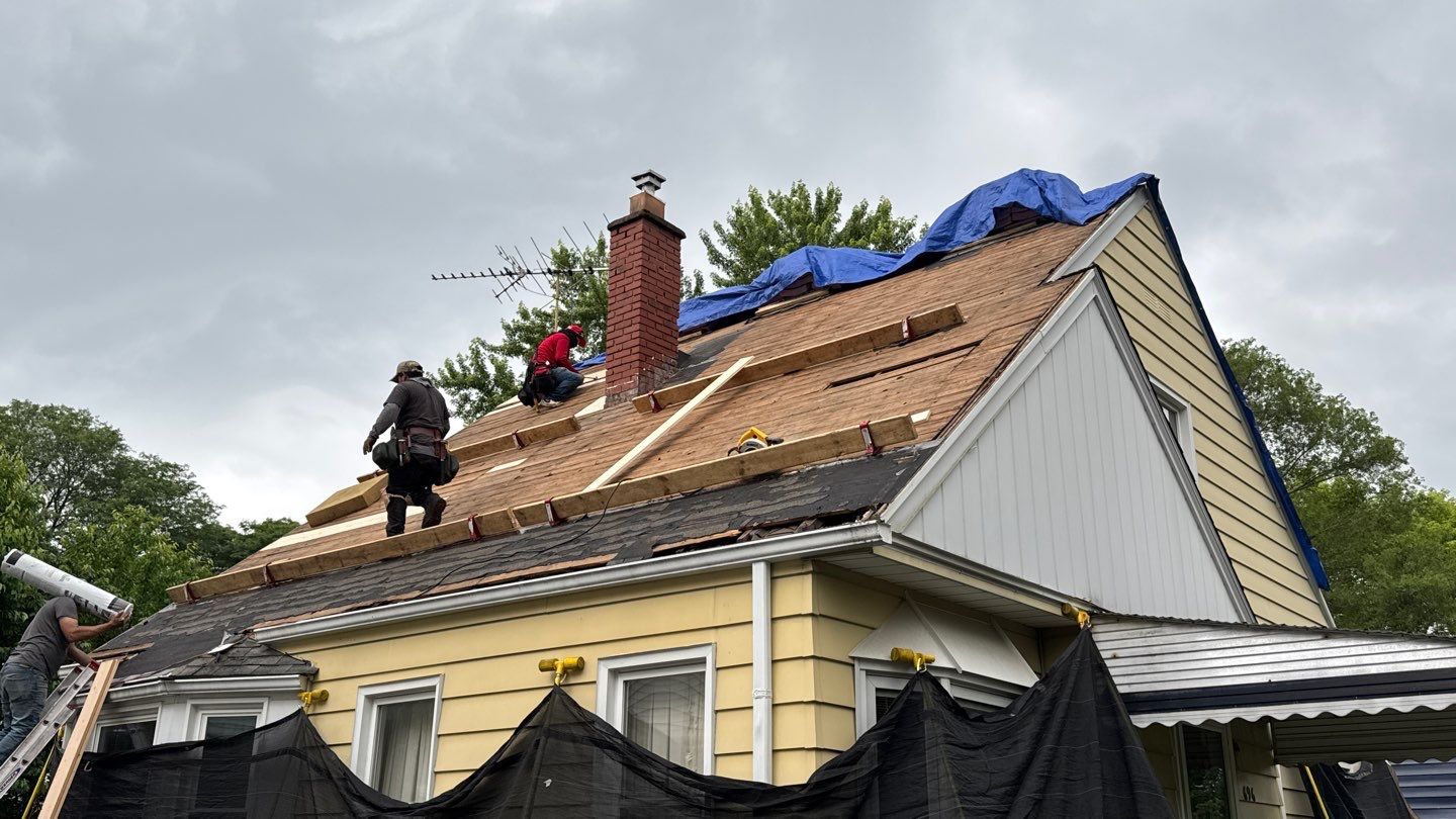 Roof Replacement using Owens Corning Storm Cloud by 180 Contractors