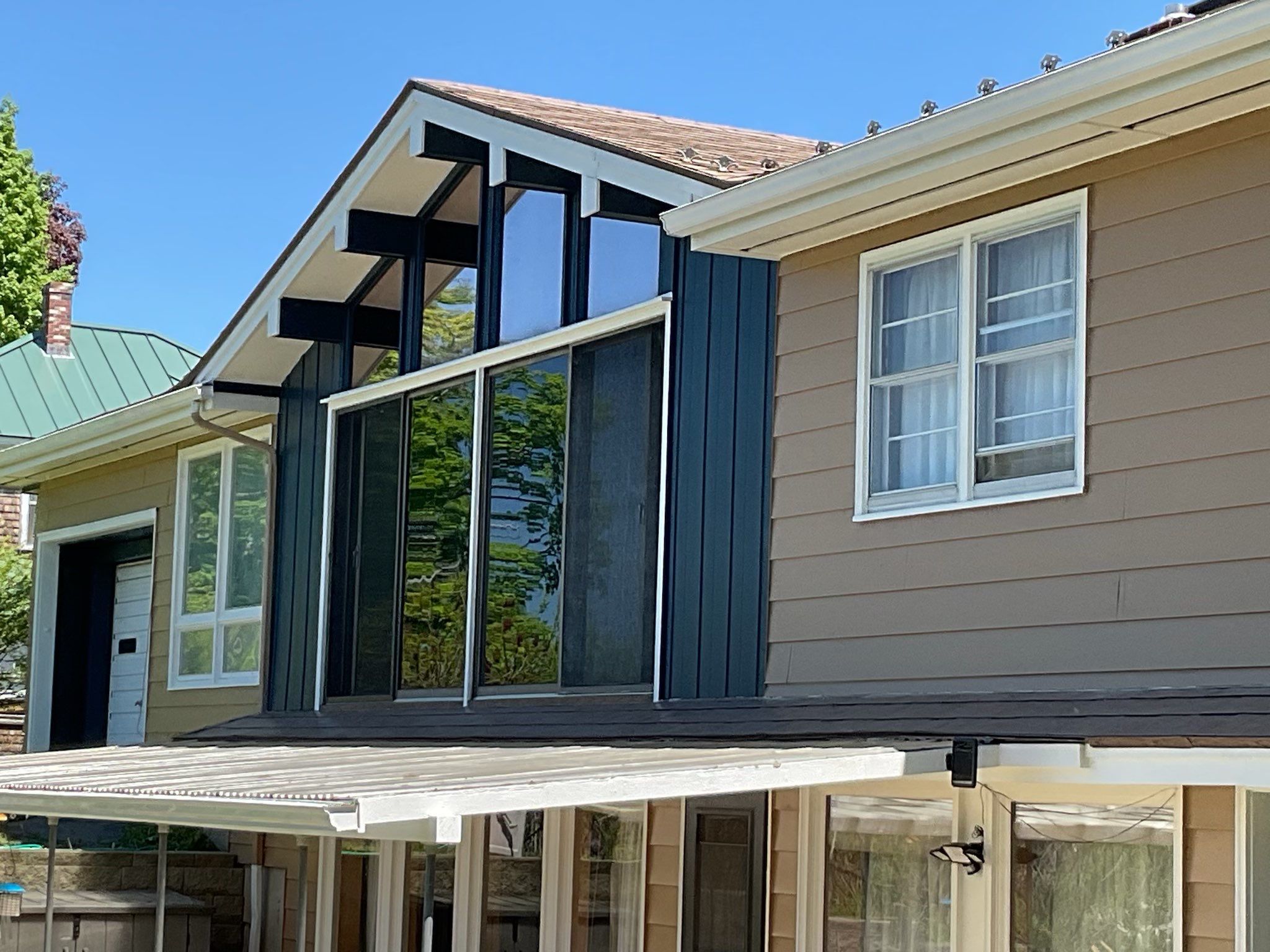 Exterior Renovation and Two-Tone Painting in Randolph by Picture Perfect Pro Painting